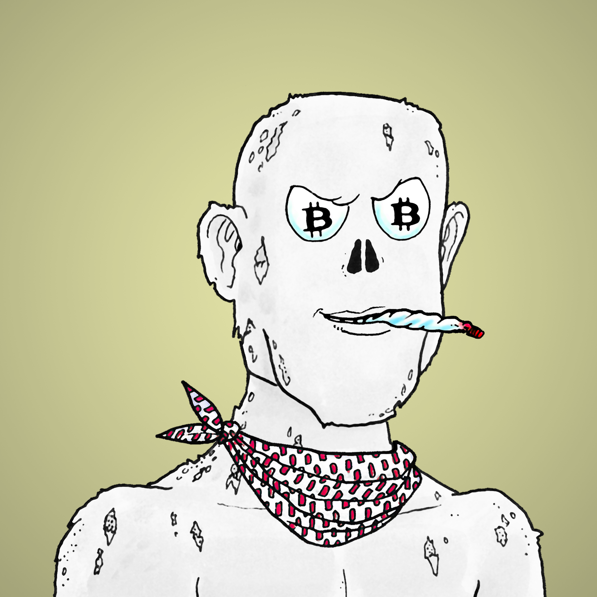 George Trosley - Jungle Freaks - Jungle Freak 9276 - NFT # 9276