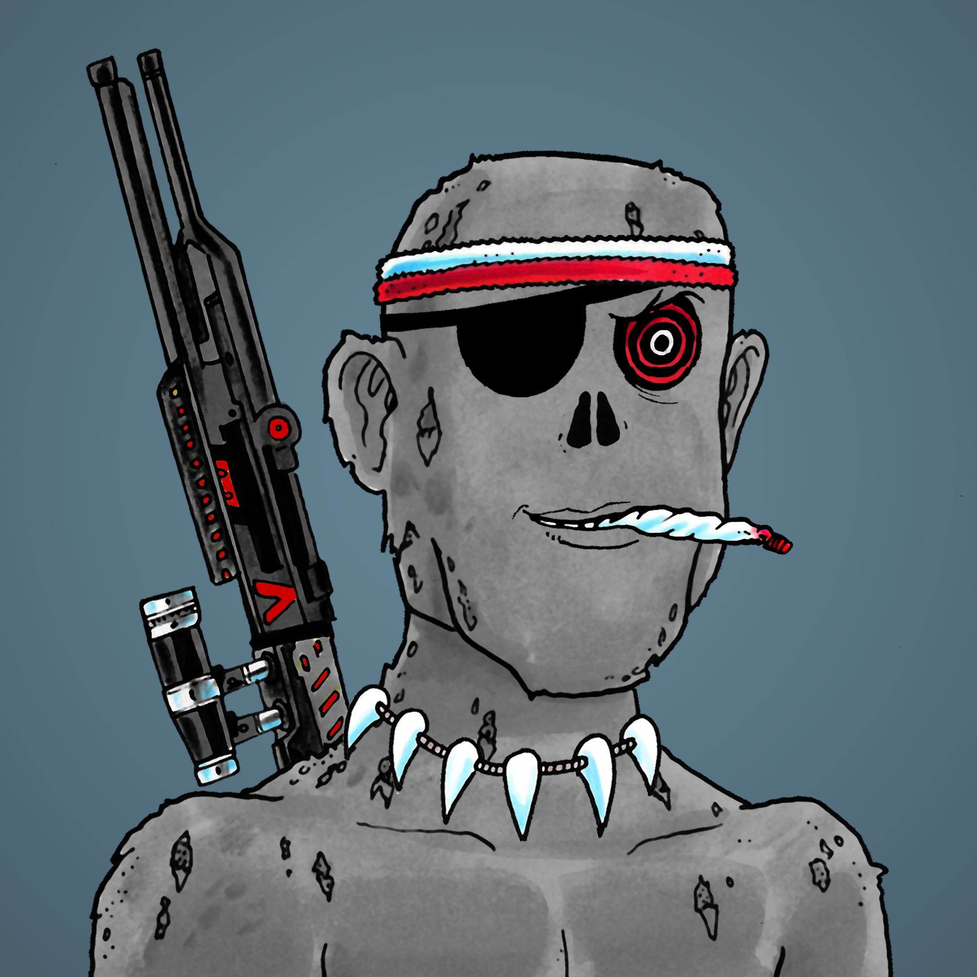 George Trosley - Jungle Freaks - Jungle Freak 9278 - NFT # 9278