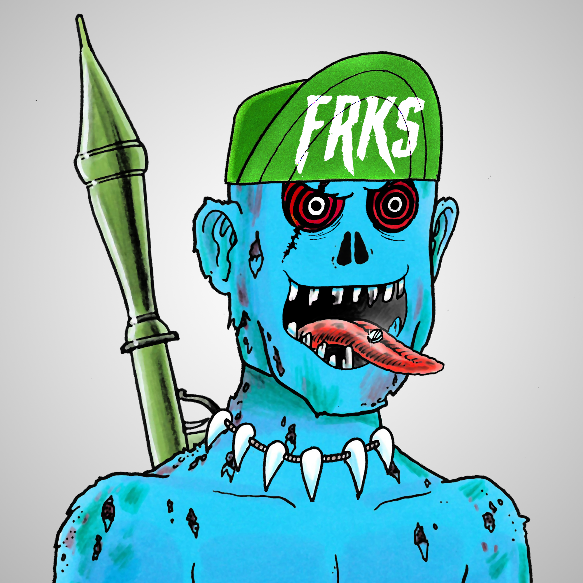 George Trosley - Jungle Freaks - Jungle Freak 93 - NFT # 93