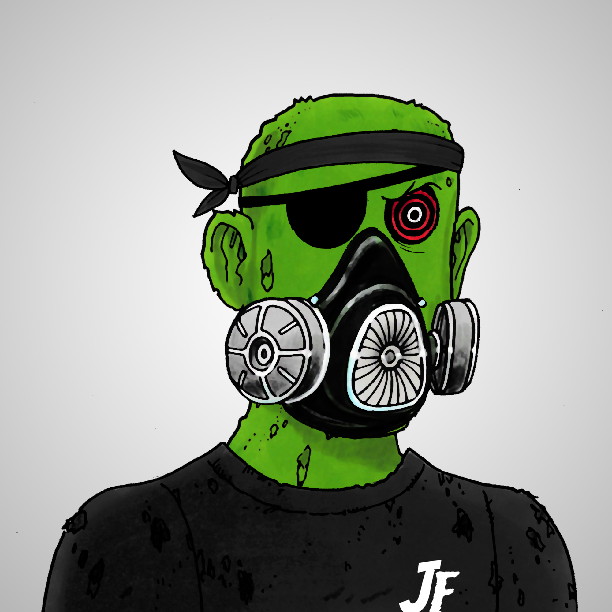 George Trosley - Jungle Freaks - Jungle Freak 930 - NFT # 930