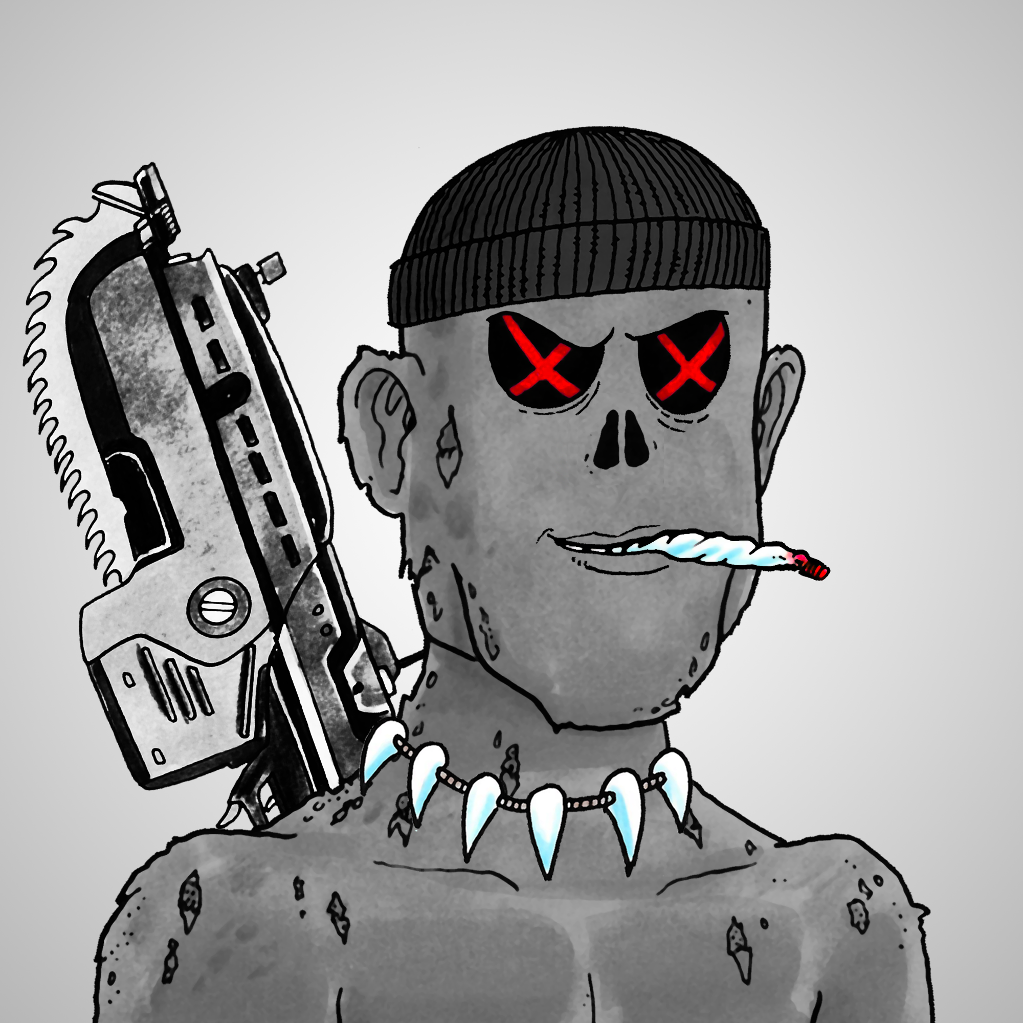 George Trosley - Jungle Freaks - Jungle Freak 931 - NFT # 931