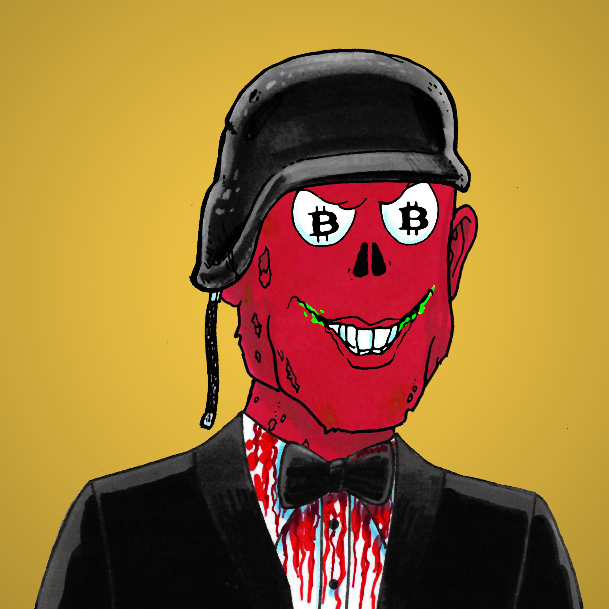 George Trosley - Jungle Freaks - Jungle Freak 9328 - NFT # 9328