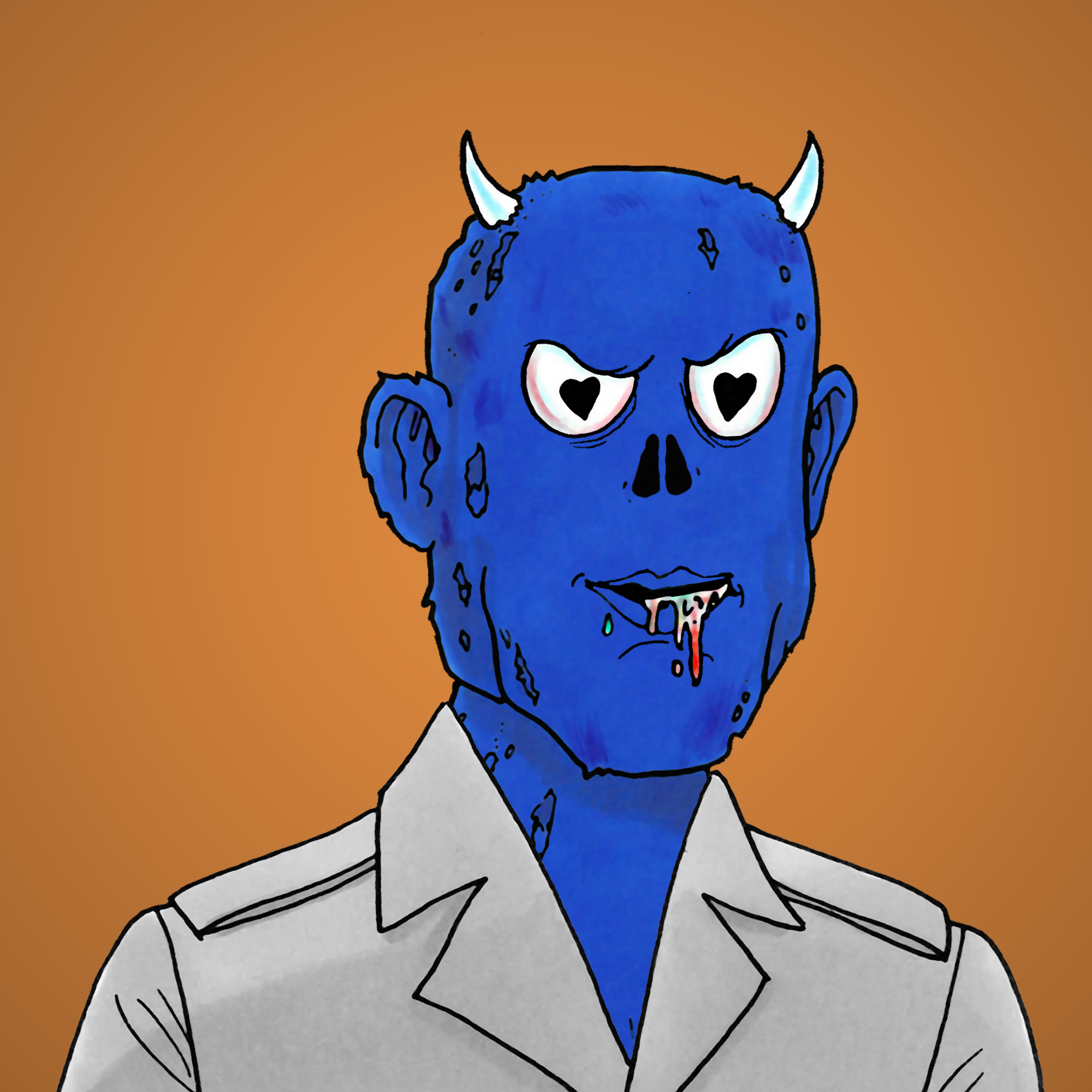 George Trosley - Jungle Freaks - Jungle Freak 9341 - NFT # 9341