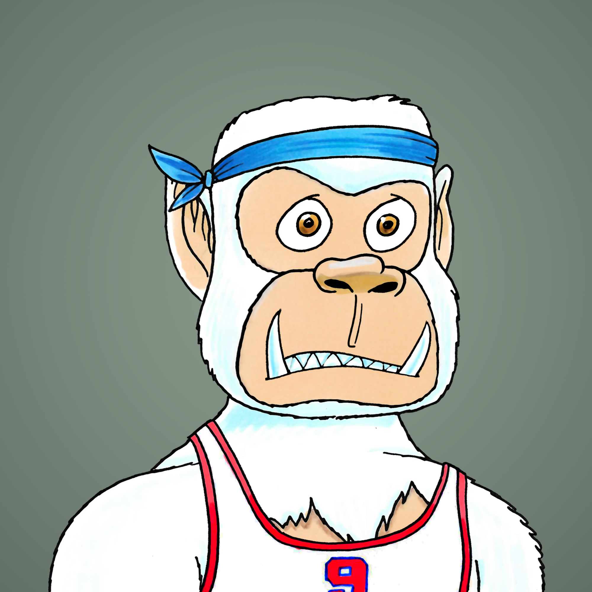 George Trosley - Jungle Freaks - Jungle Freak 9367 - NFT # 9367