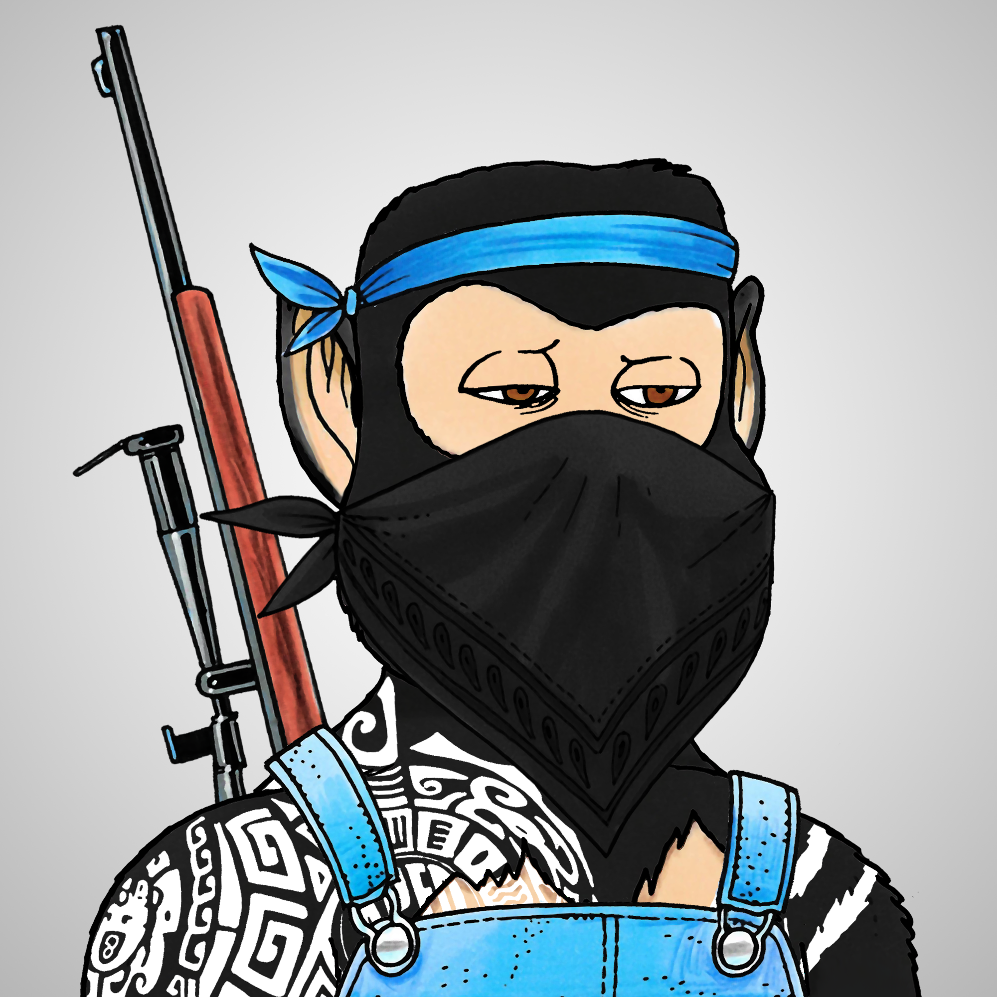 George Trosley - Jungle Freaks - Jungle Freak 937 - NFT # 937