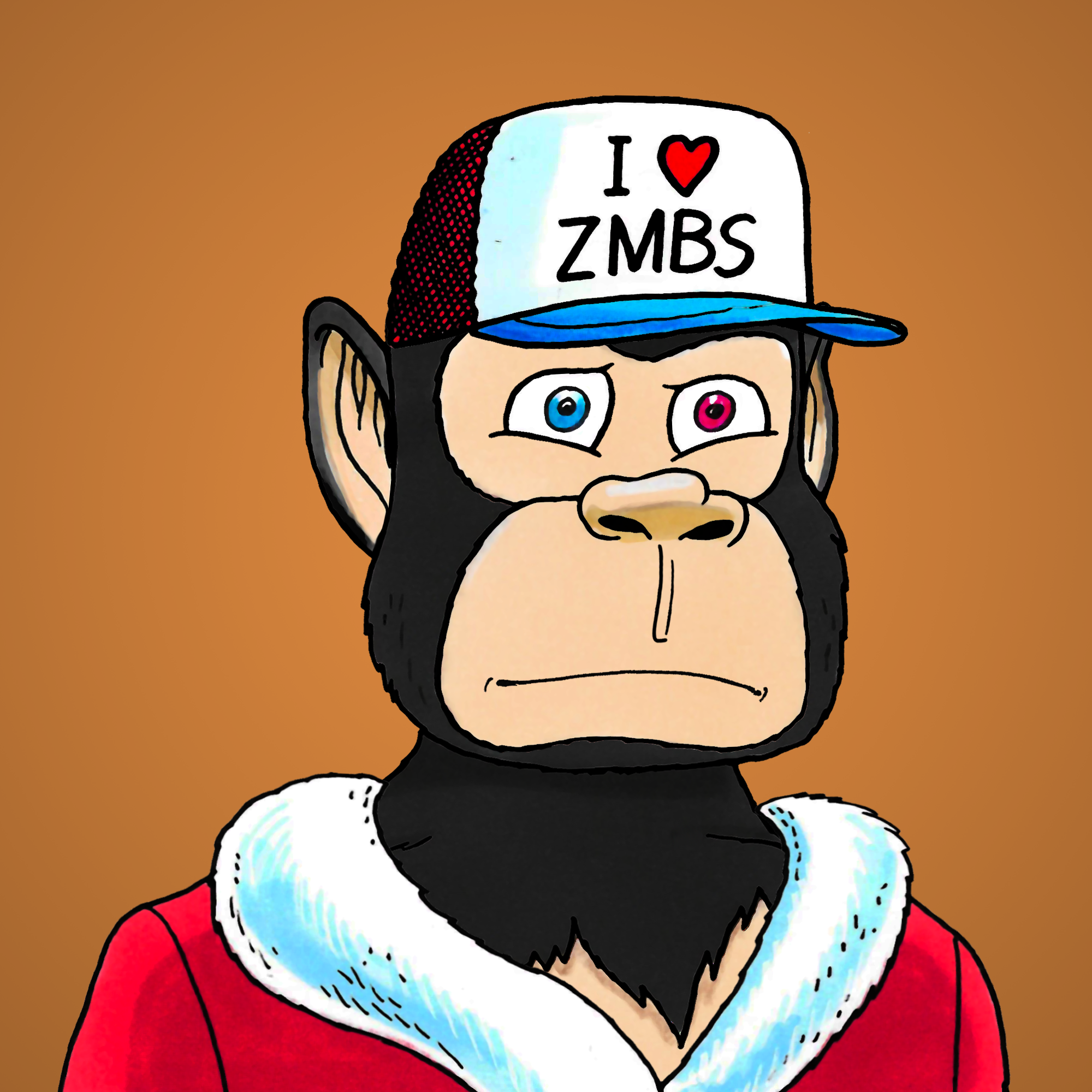 George Trosley - Jungle Freaks - Jungle Freak 938 - NFT # 938