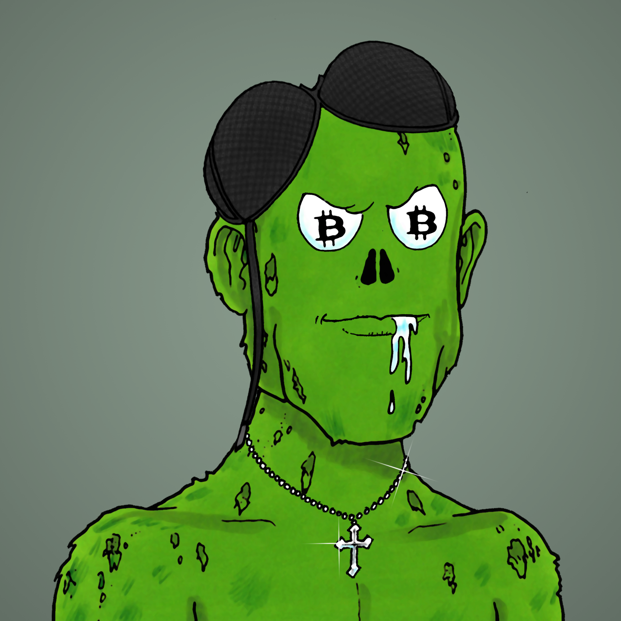 George Trosley - Jungle Freaks - Jungle Freak 9409 - NFT # 9409