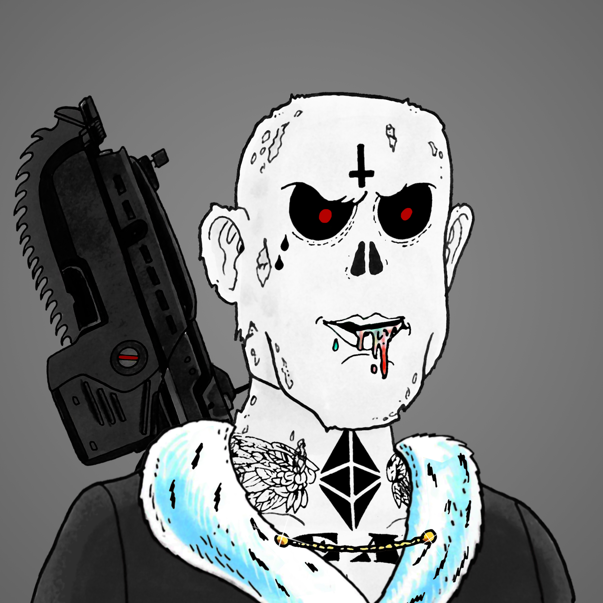 George Trosley - Jungle Freaks - Jungle Freak 941 - NFT # 941