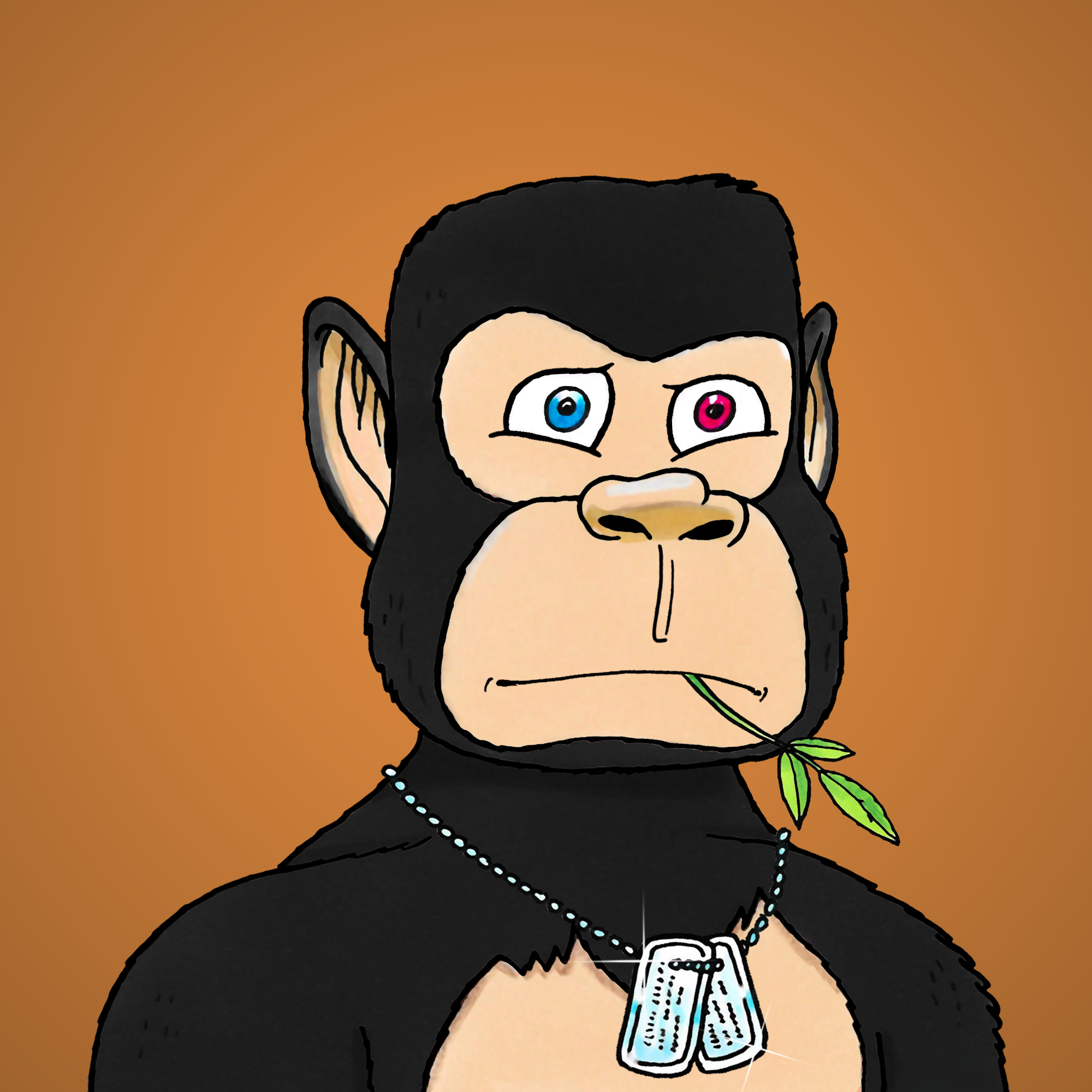 George Trosley - Jungle Freaks - Jungle Freak 9422 - NFT # 9422