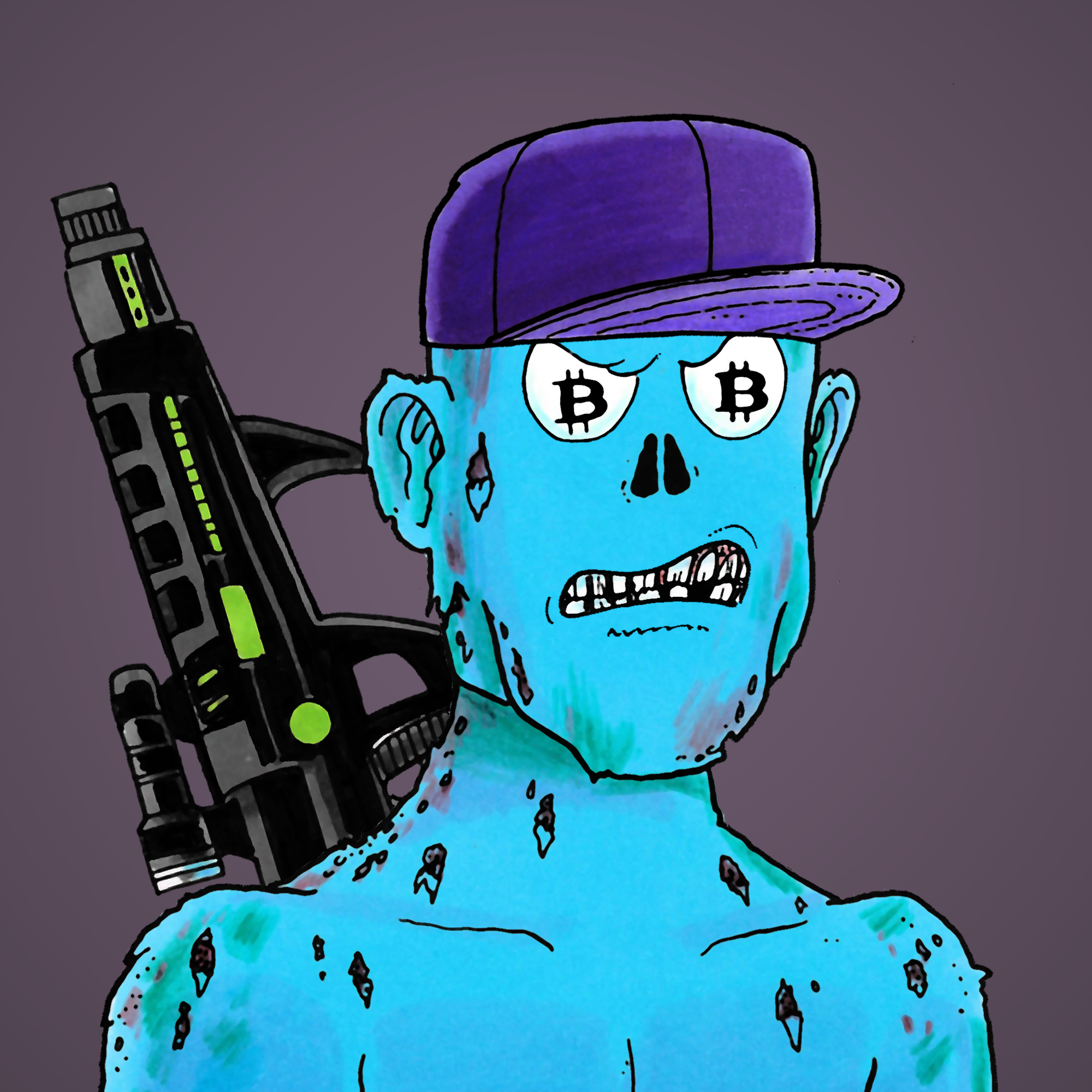 George Trosley - Jungle Freaks - Jungle Freak 9428 - NFT # 9428