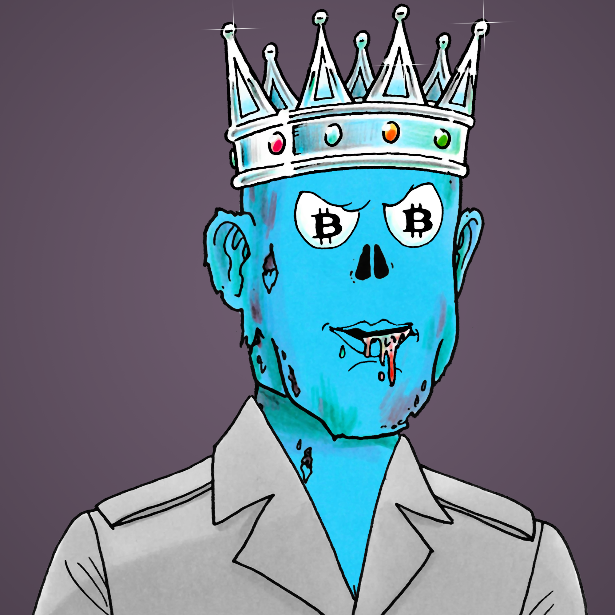 George Trosley - Jungle Freaks - Jungle Freak 9429 - NFT # 9429