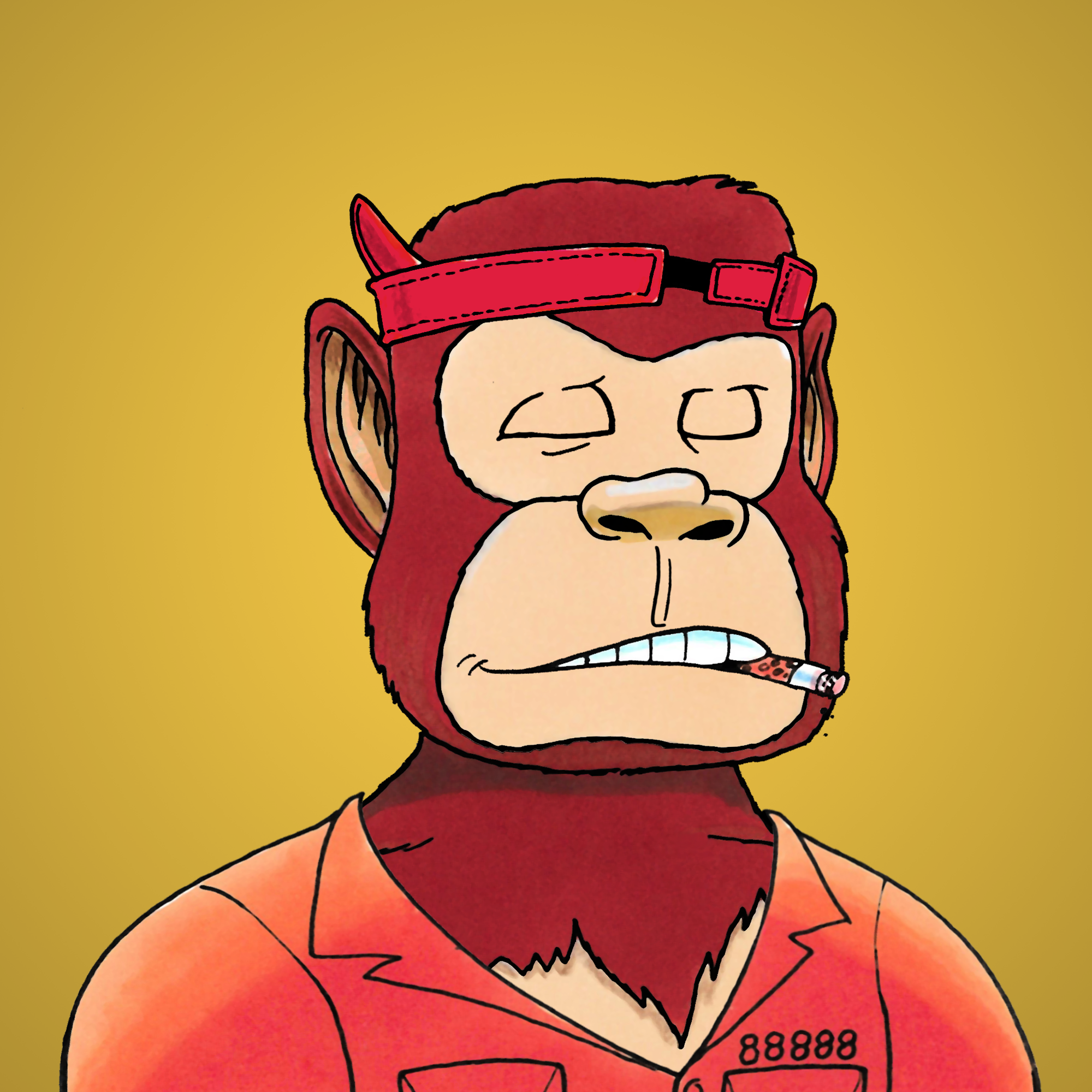 George Trosley - Jungle Freaks - Jungle Freak 943 - NFT # 943