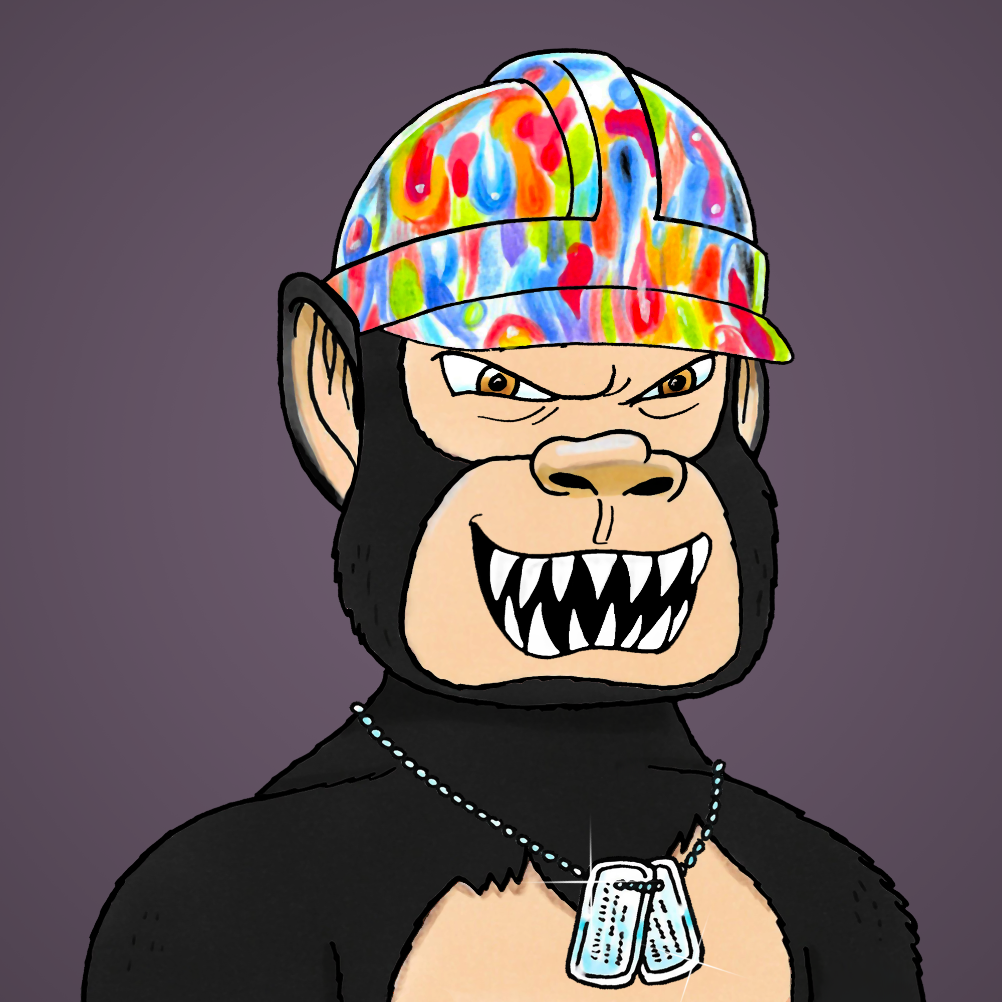 George Trosley - Jungle Freaks - Jungle Freak 9431 - NFT # 9431