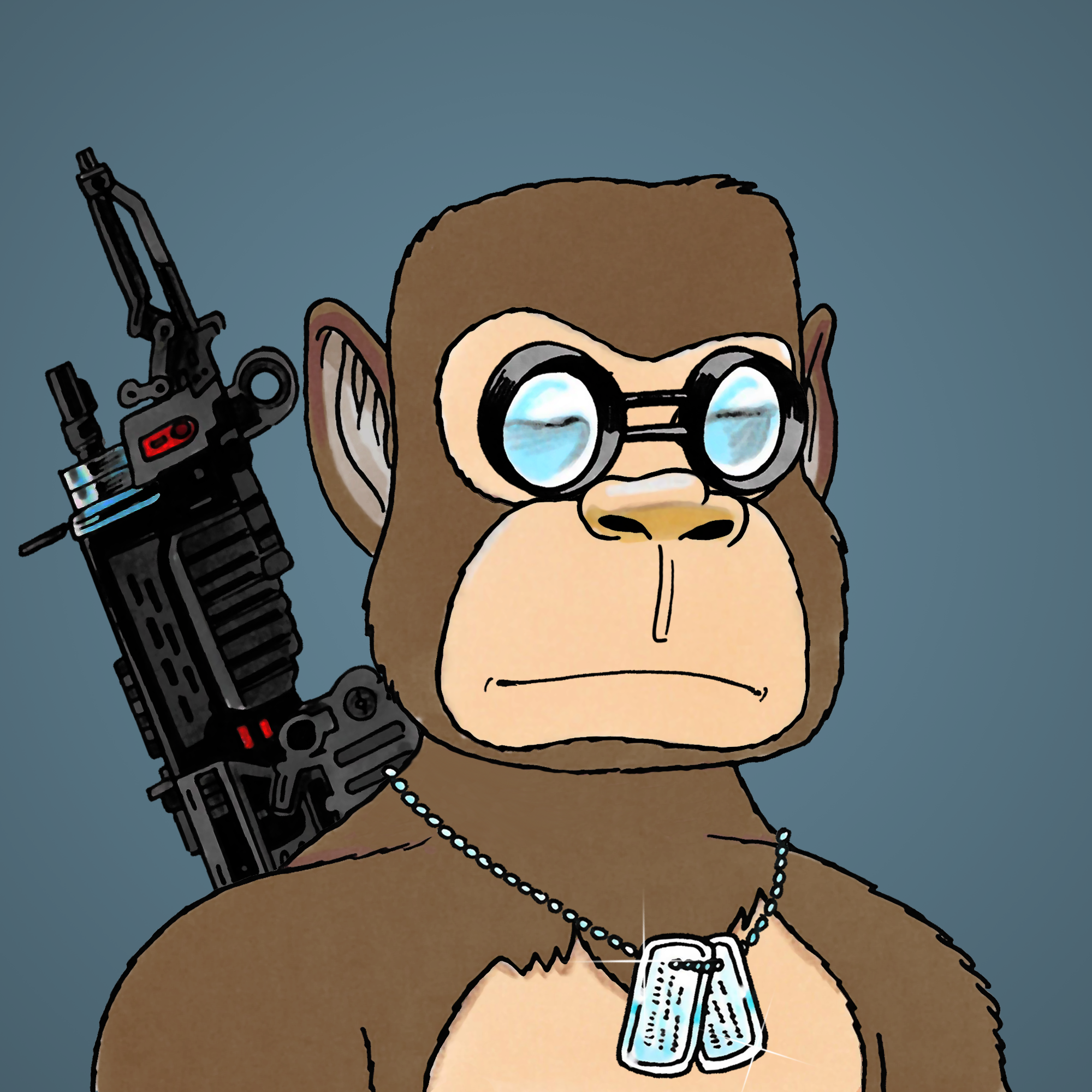 George Trosley - Jungle Freaks - Jungle Freak 9450 - NFT # 9450