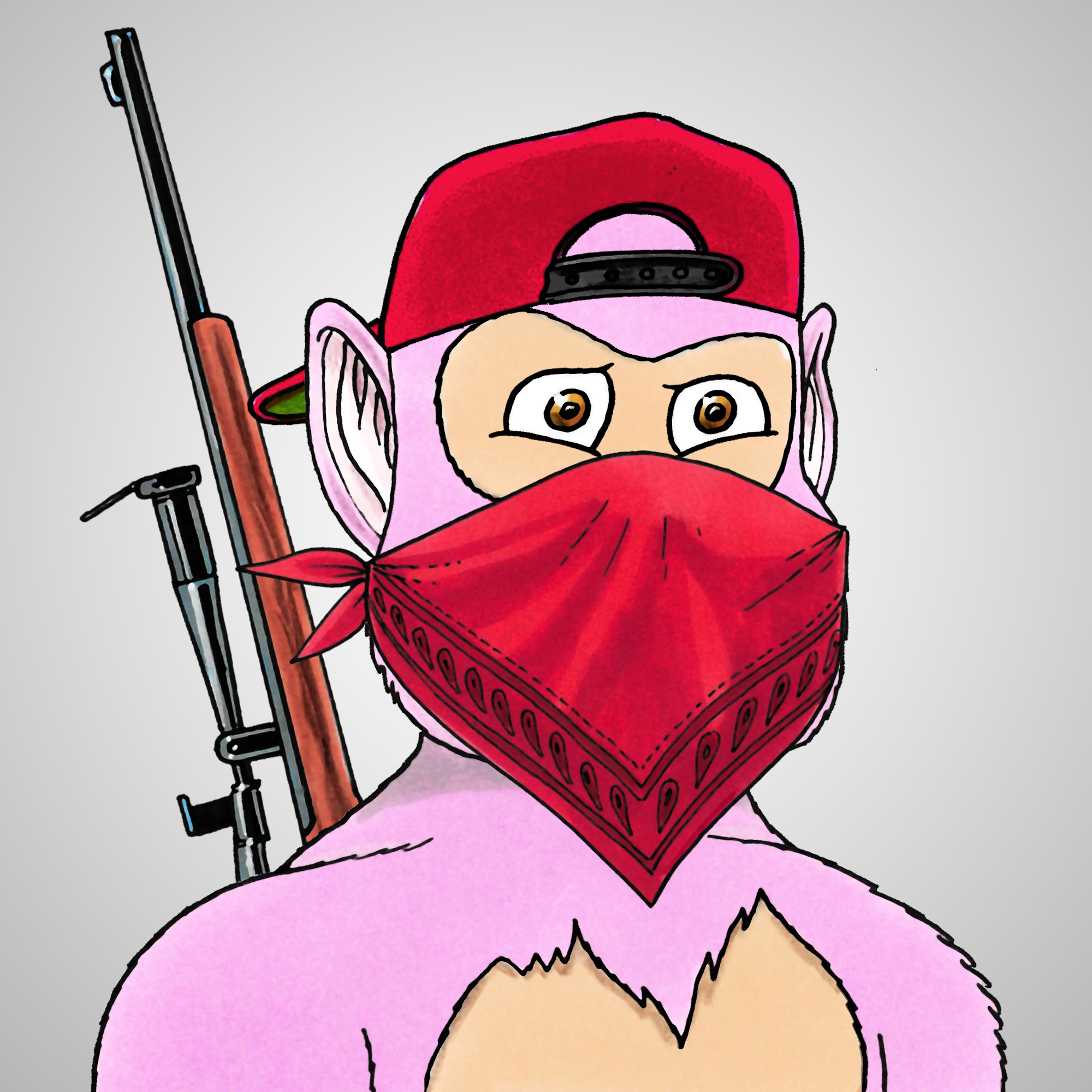 George Trosley - Jungle Freaks - Jungle Freak 9453 - NFT # 9453