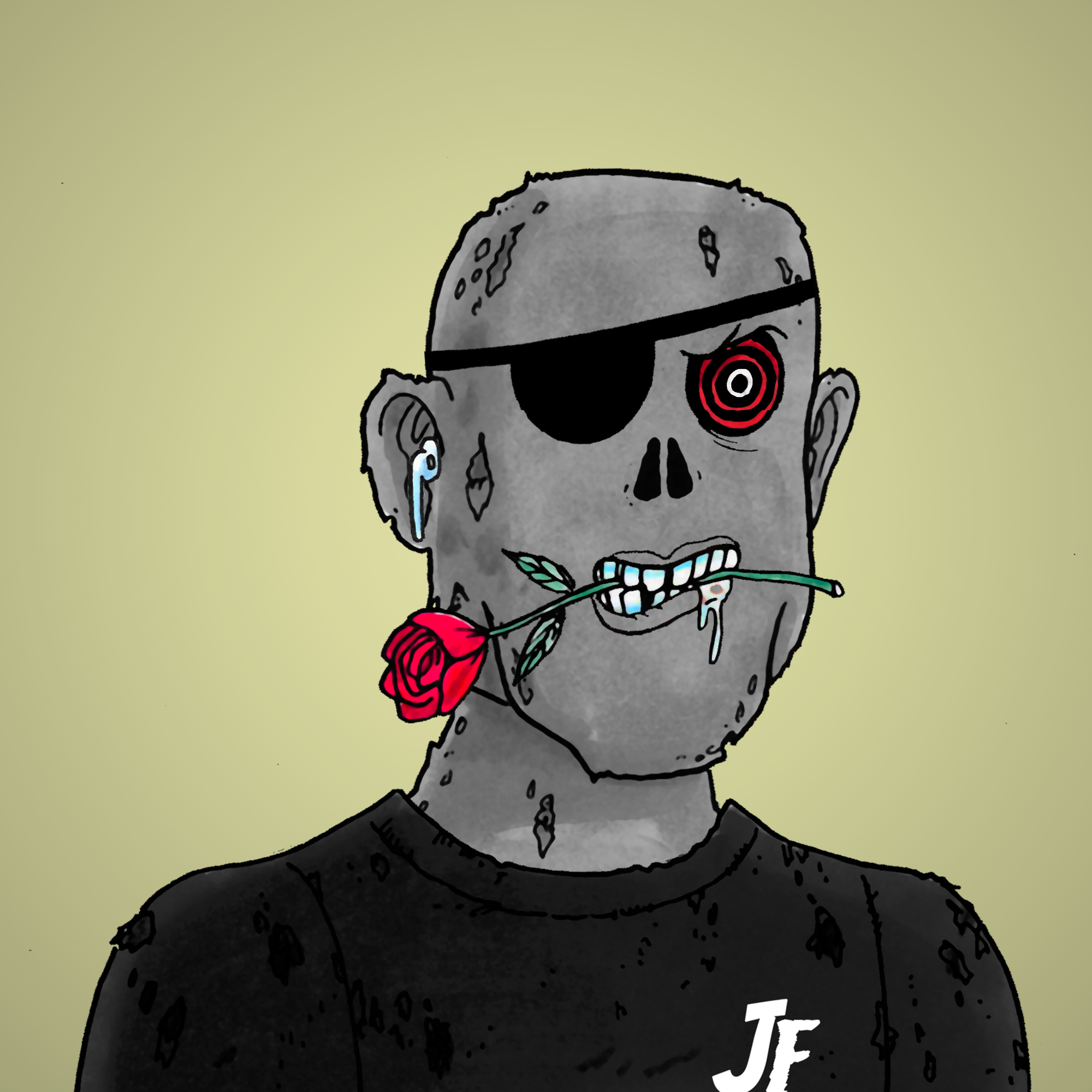 George Trosley - Jungle Freaks - Jungle Freak 9457 - NFT # 9457