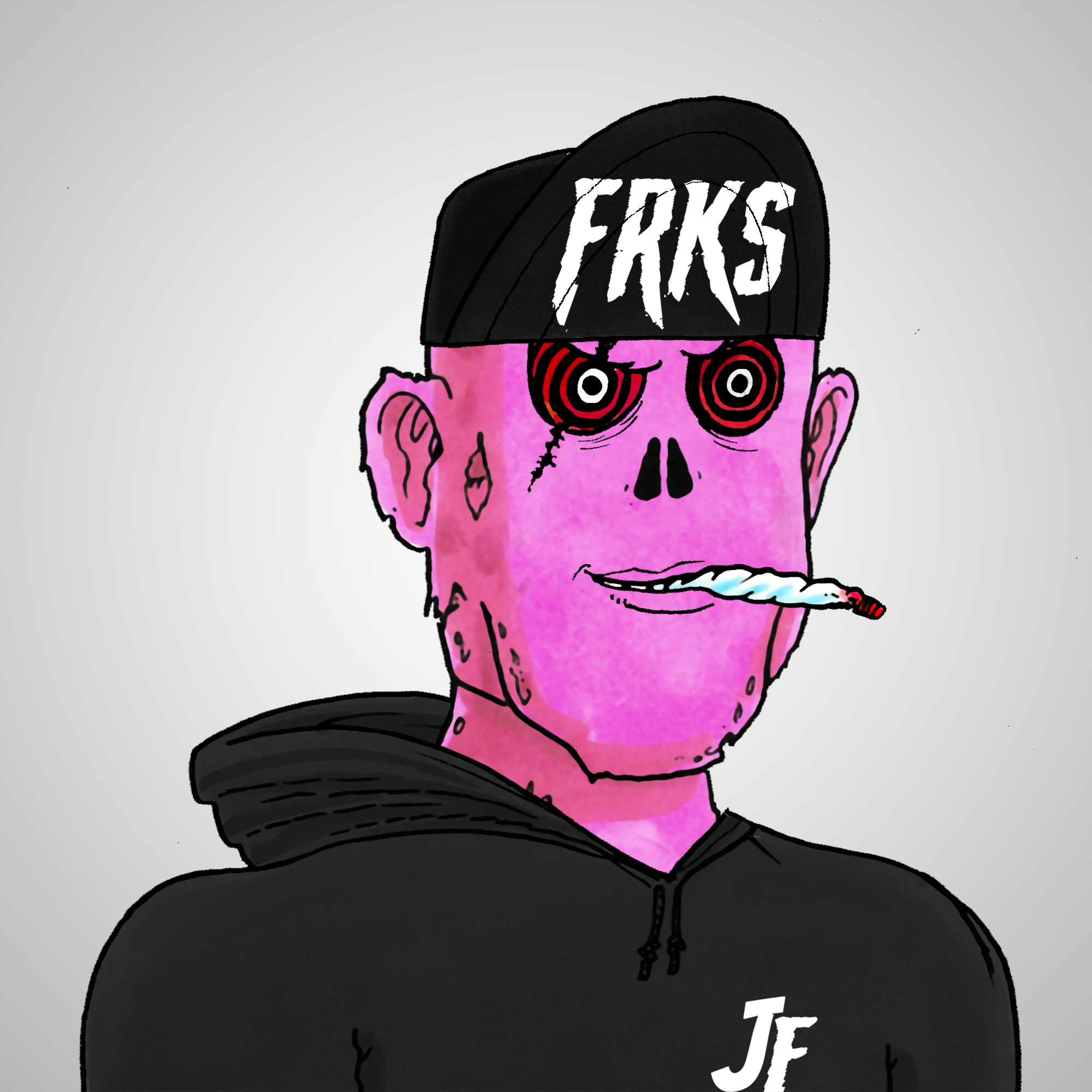 George Trosley - Jungle Freaks - Jungle Freak 9467 - NFT # 9467