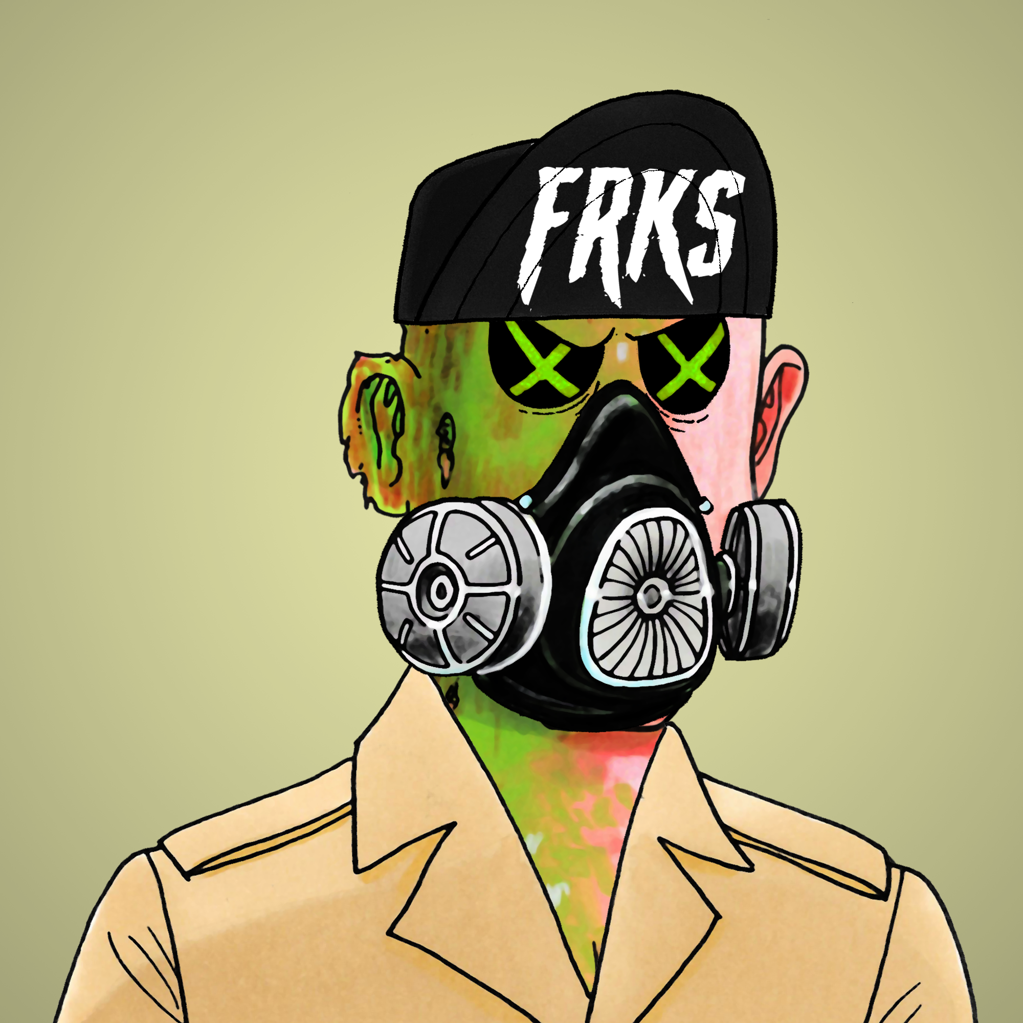 George Trosley - Jungle Freaks - Jungle Freak 947 - NFT # 947