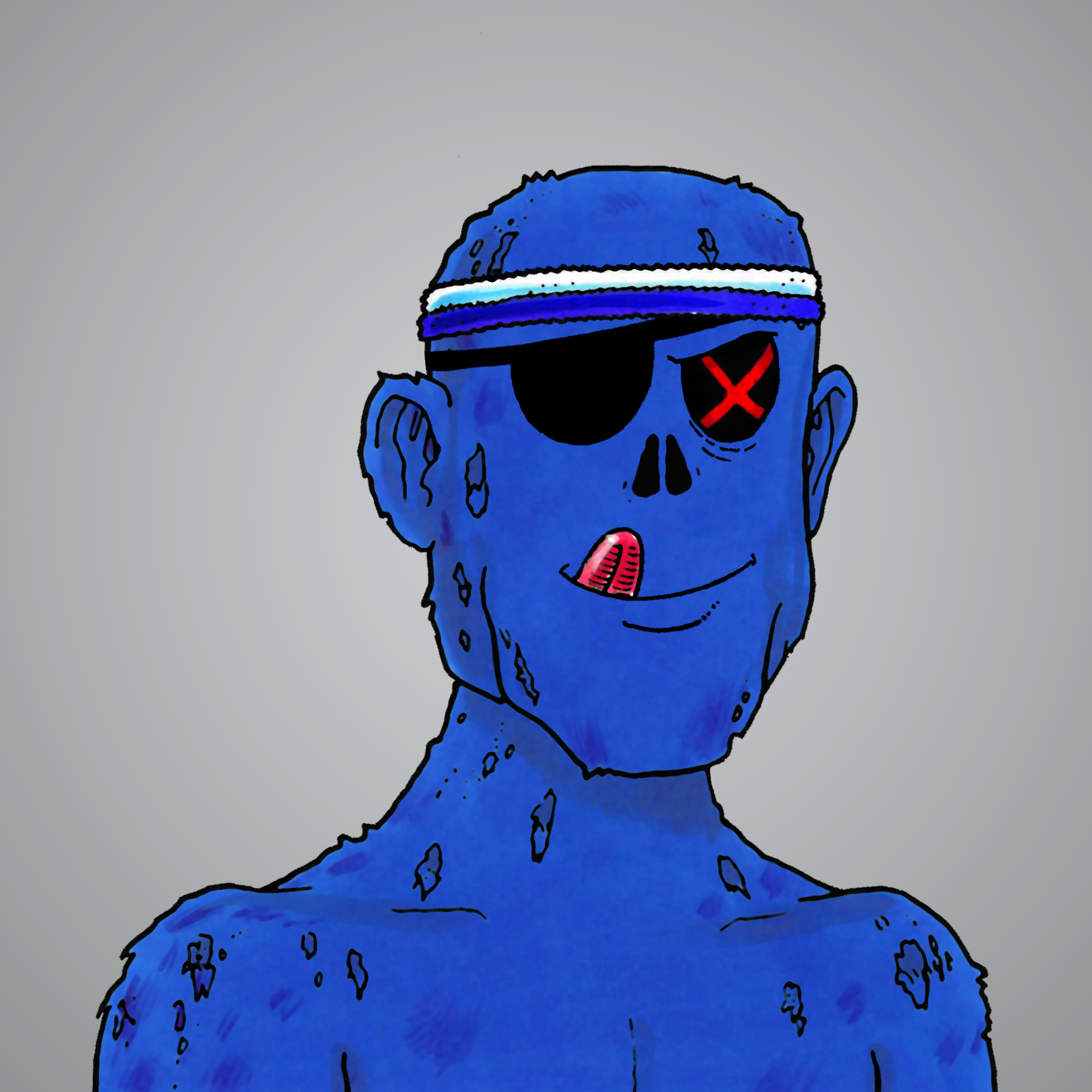 George Trosley - Jungle Freaks - Jungle Freak 9480 - NFT # 9480