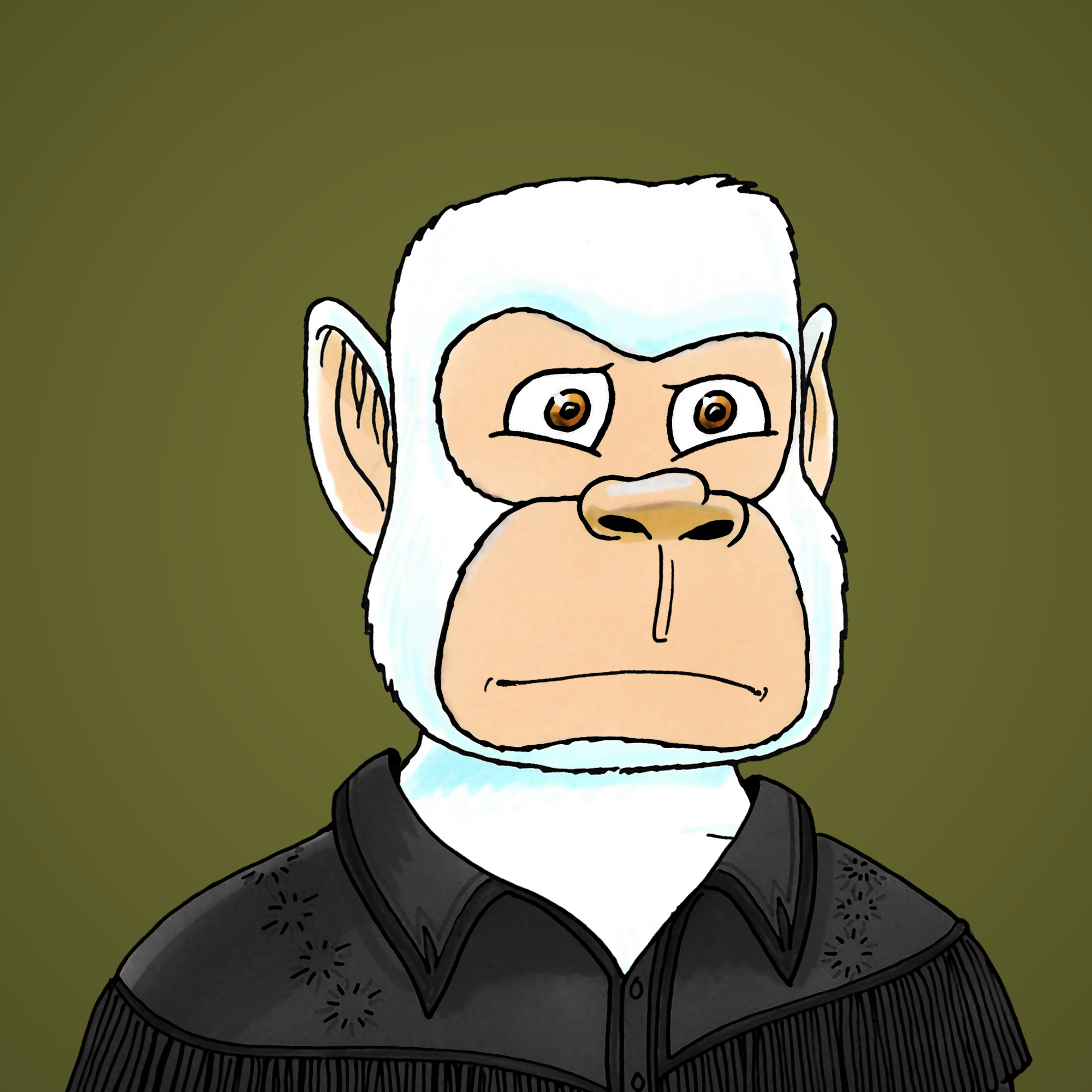 George Trosley - Jungle Freaks - Jungle Freak 9483 - NFT # 9483