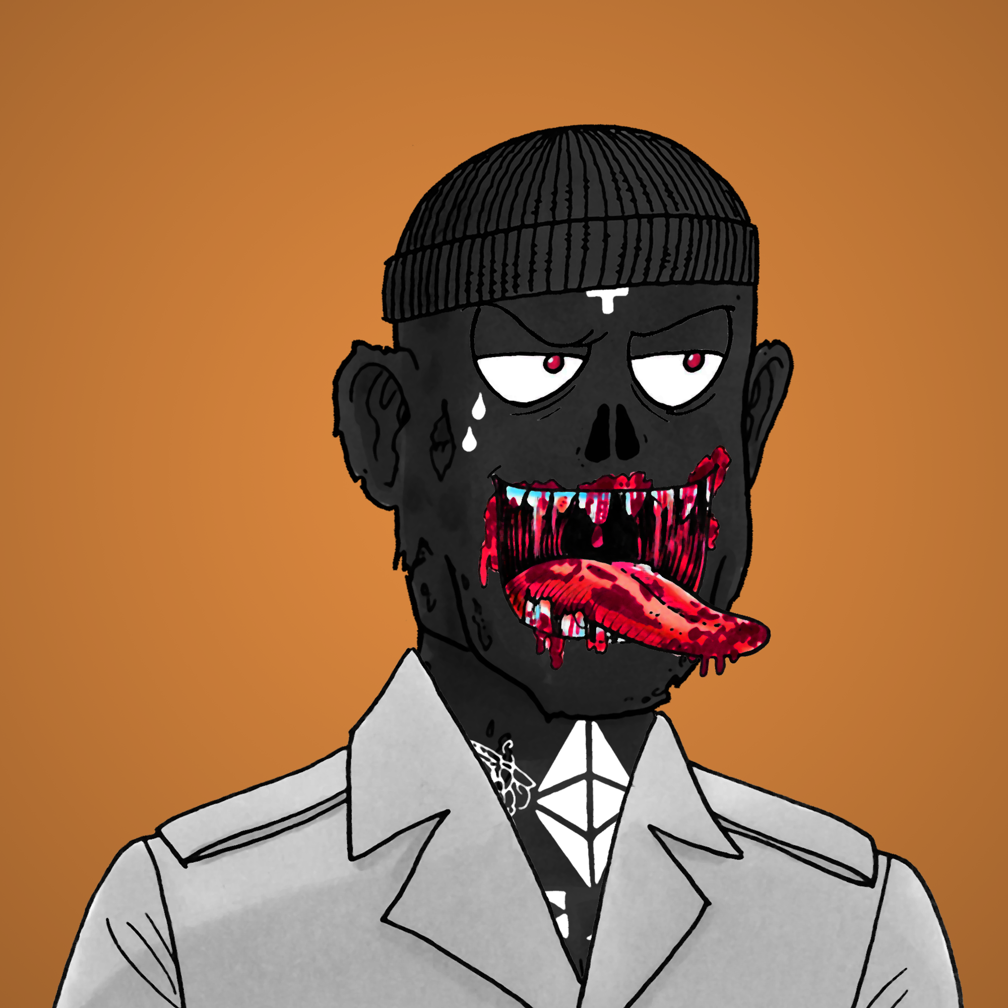 George Trosley - Jungle Freaks - Jungle Freak 9484 - NFT # 9484