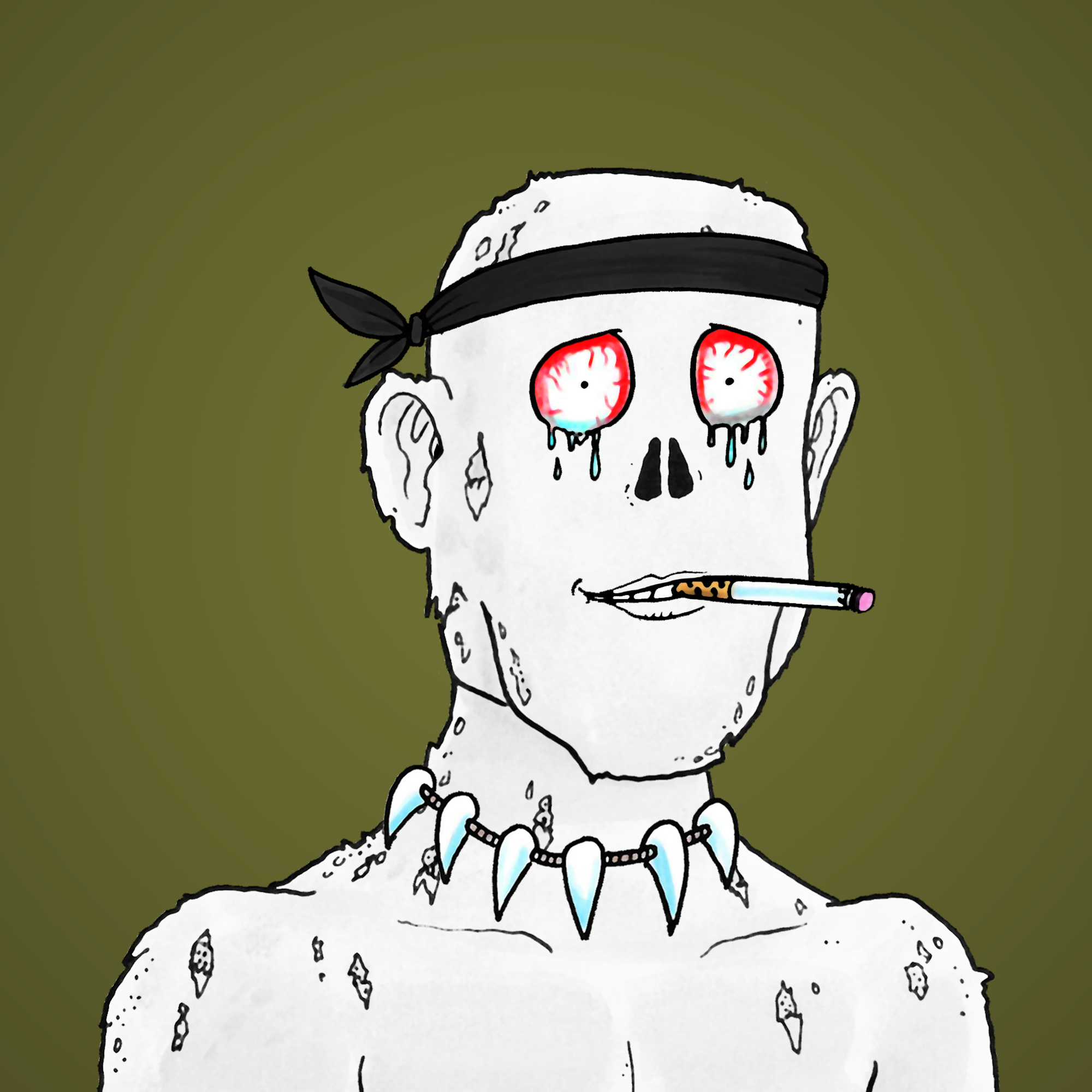 George Trosley - Jungle Freaks - Jungle Freak 9496 - NFT # 9496