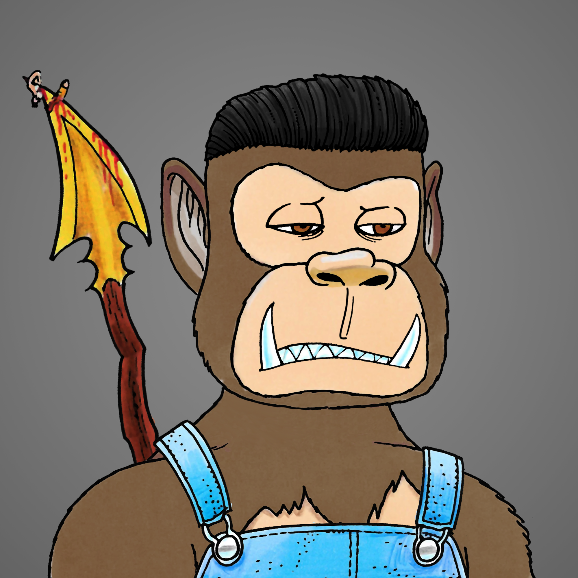 George Trosley - Jungle Freaks - Jungle Freak 95 - NFT # 95