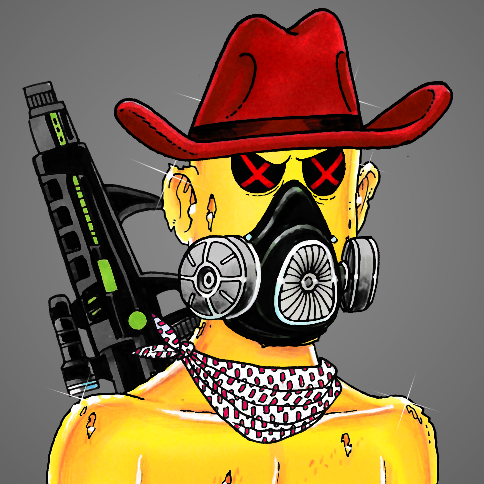 George Trosley - Jungle Freaks - Jungle Freak 950 - NFT # 950