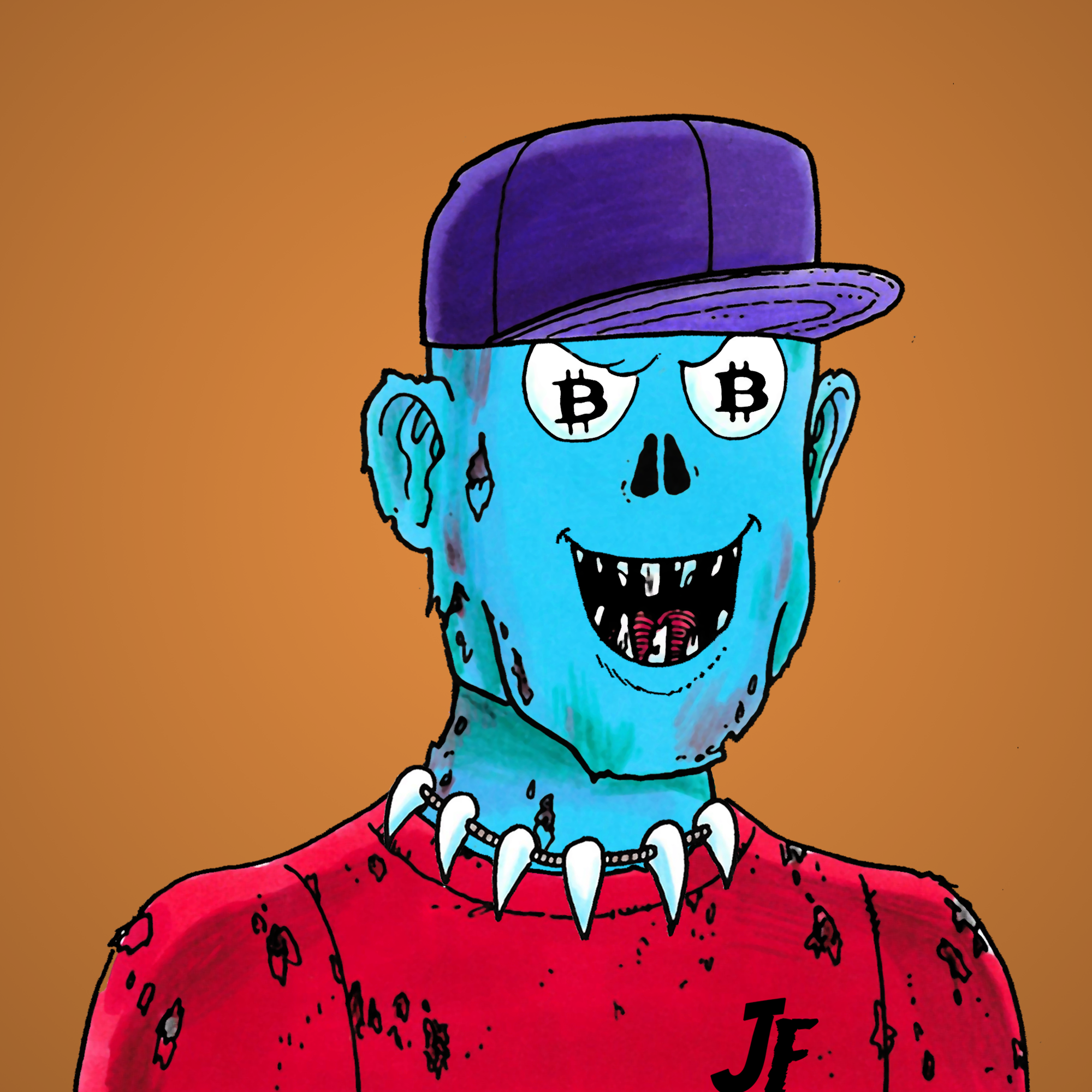 George Trosley - Jungle Freaks - Jungle Freak 9510 - NFT # 9510