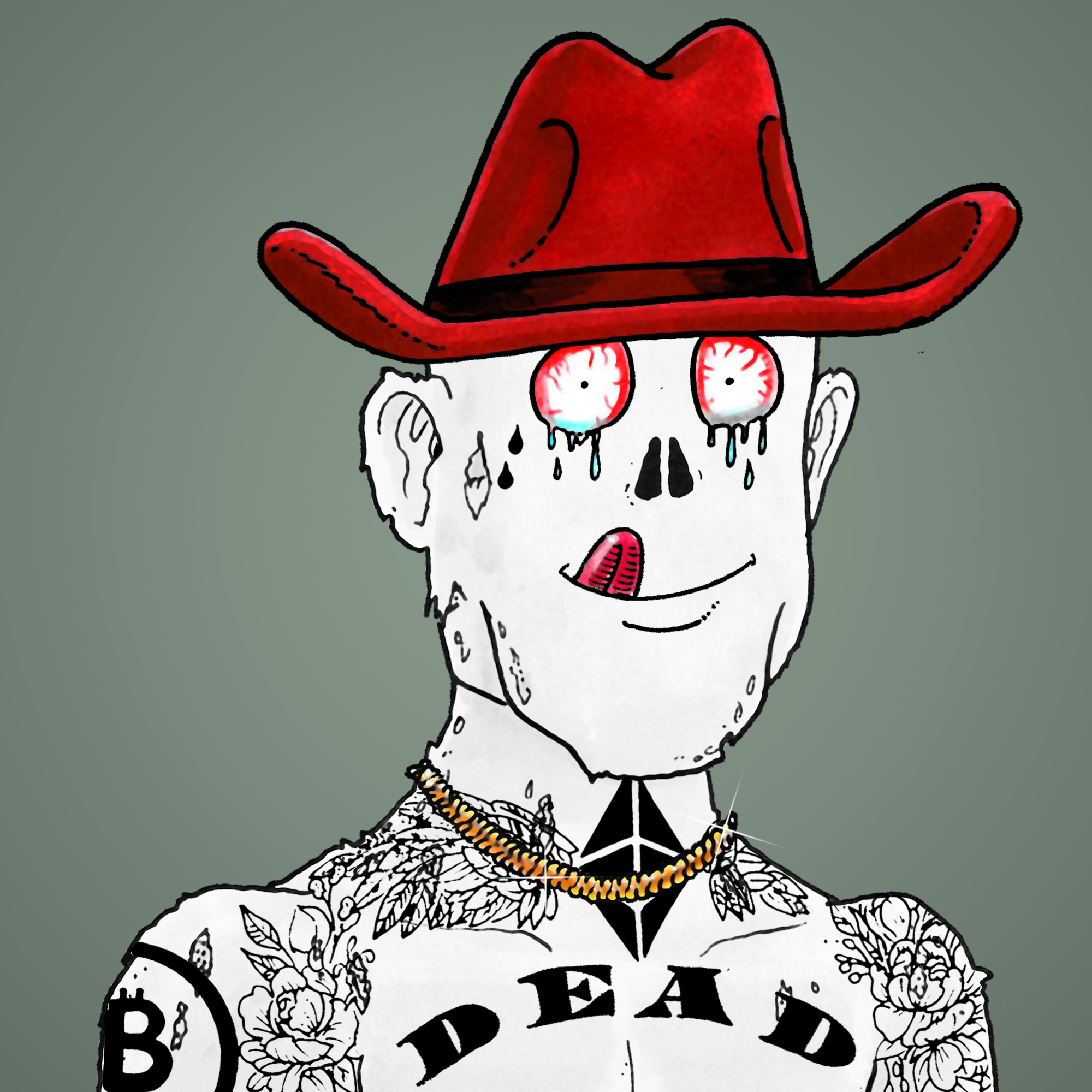 George Trosley - Jungle Freaks - Jungle Freak 9514 - NFT # 9514