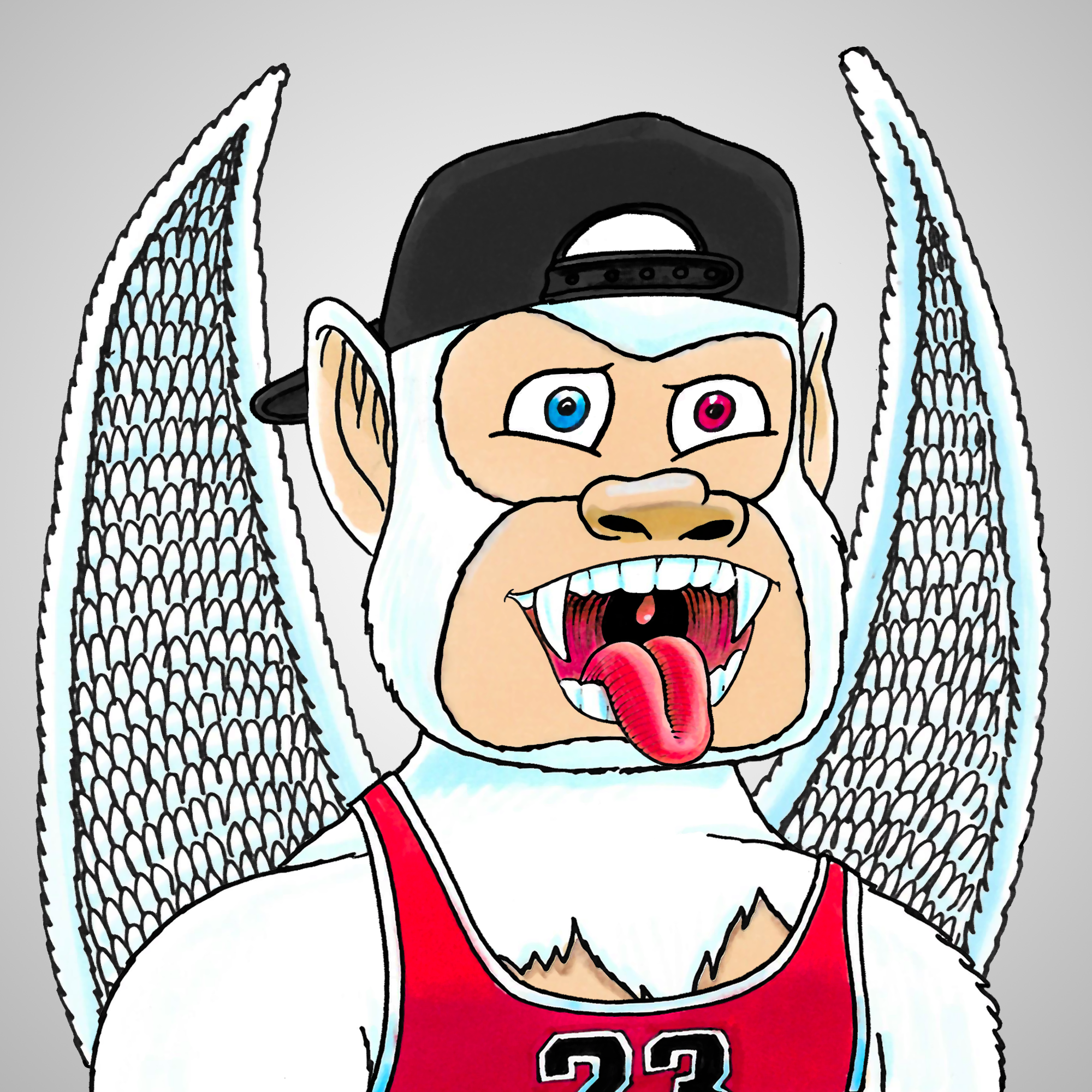 George Trosley - Jungle Freaks - Jungle Freak 9517 - NFT # 9517