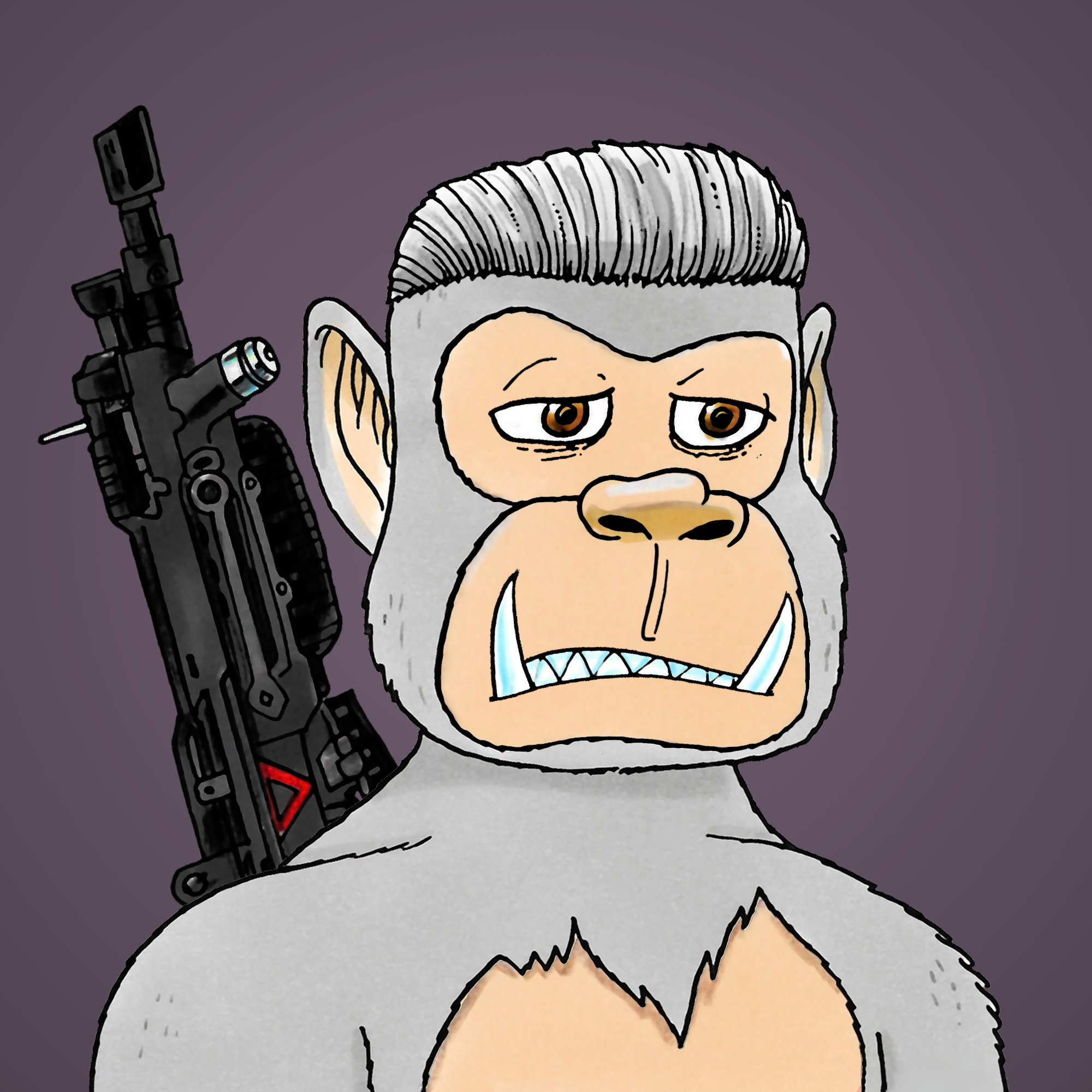 George Trosley - Jungle Freaks - Jungle Freak 952 - NFT # 952