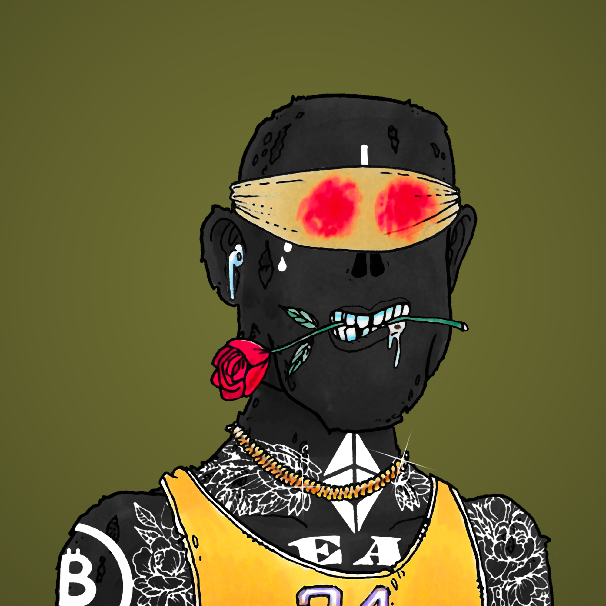 George Trosley - Jungle Freaks - Jungle Freak 9521 - NFT # 9521