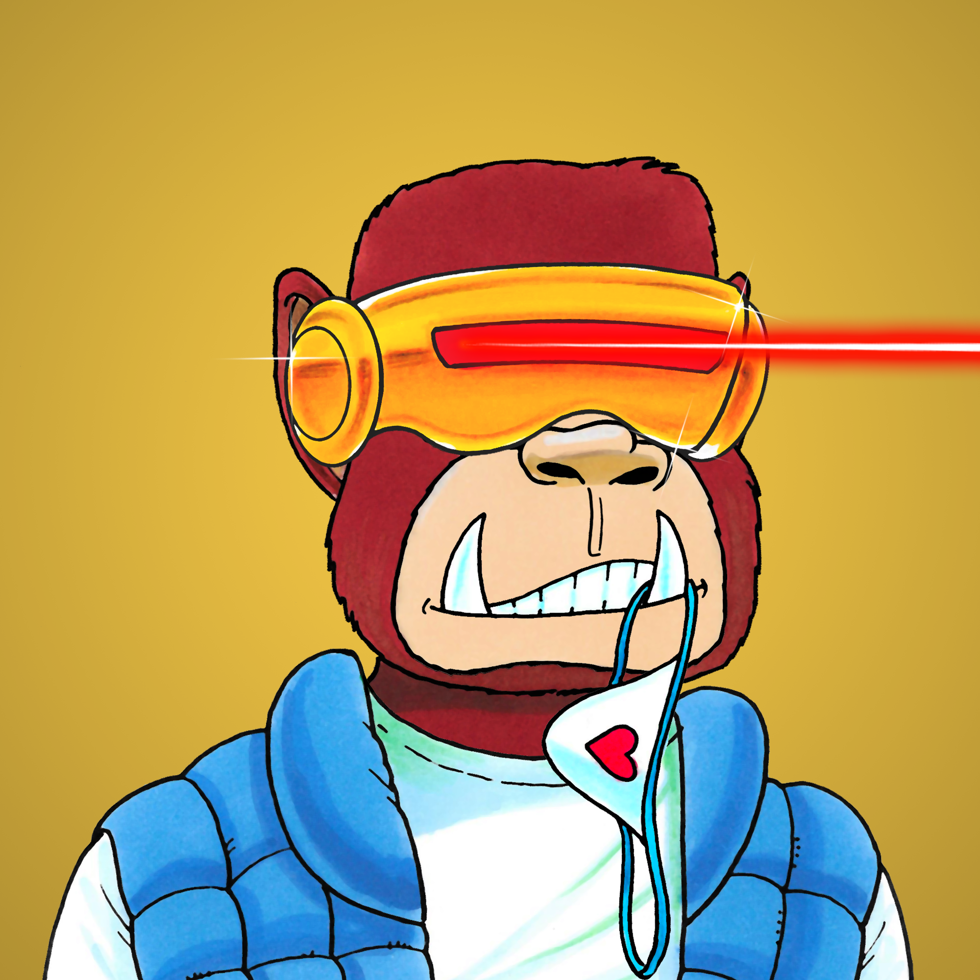 George Trosley - Jungle Freaks - Jungle Freak 9524 - NFT # 9524