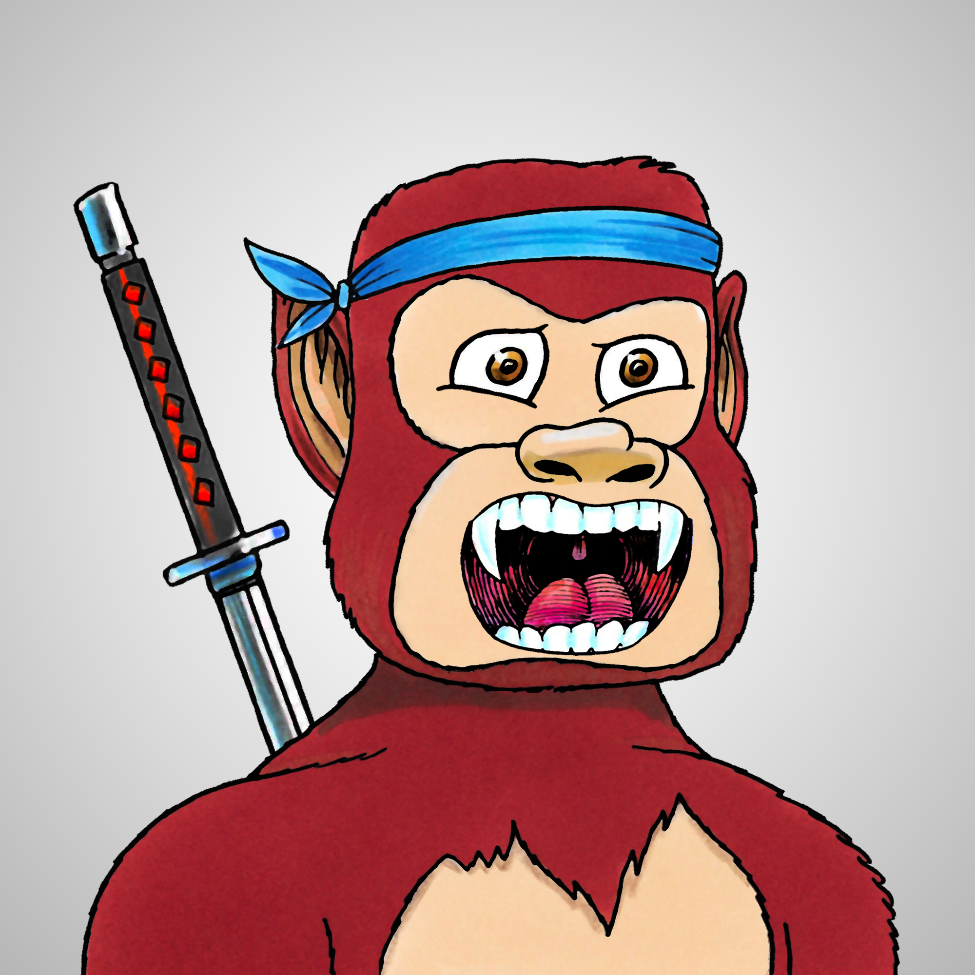 George Trosley - Jungle Freaks - Jungle Freak 9529 - NFT # 9529