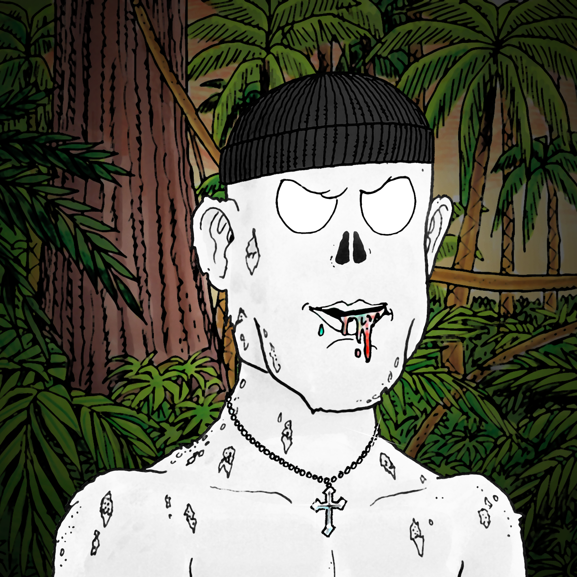 George Trosley - Jungle Freaks - Jungle Freak 953 - NFT # 953