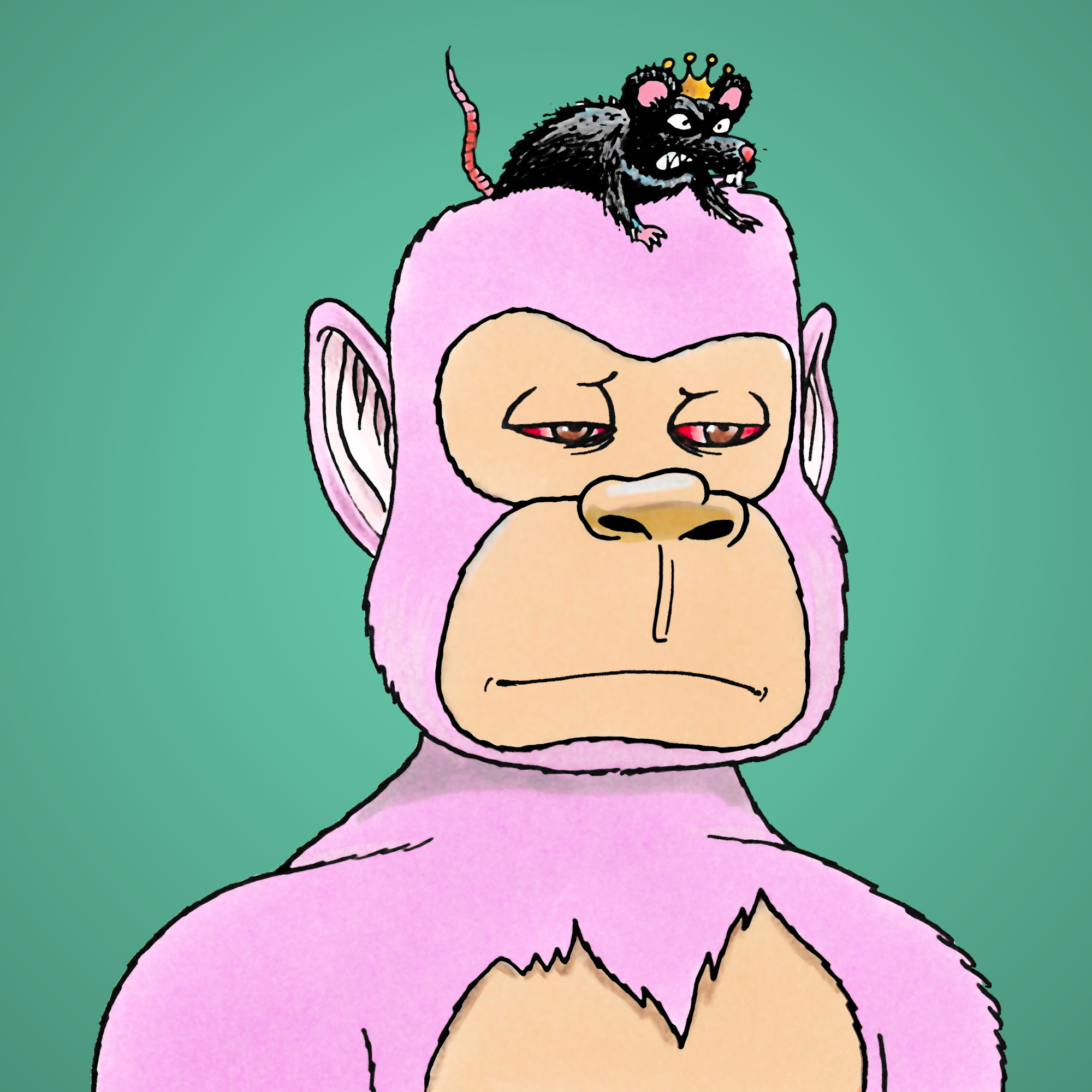 George Trosley - Jungle Freaks - Jungle Freak 9531 - NFT # 9531