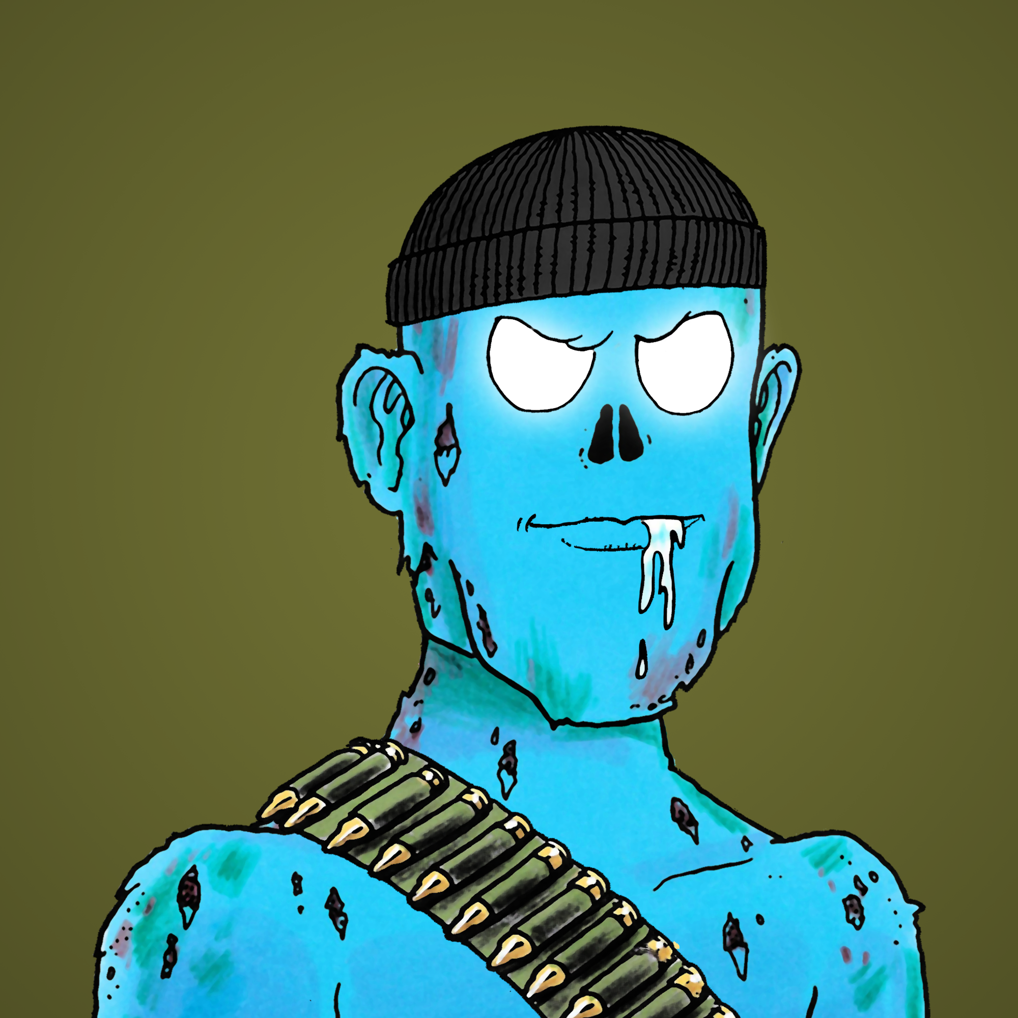 George Trosley - Jungle Freaks - Jungle Freak 9532 - NFT # 9532