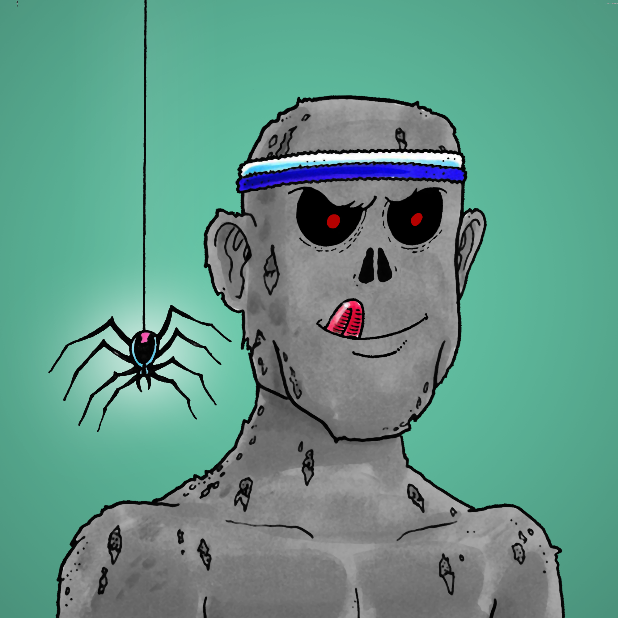 George Trosley - Jungle Freaks - Jungle Freak 9535 - NFT # 9535