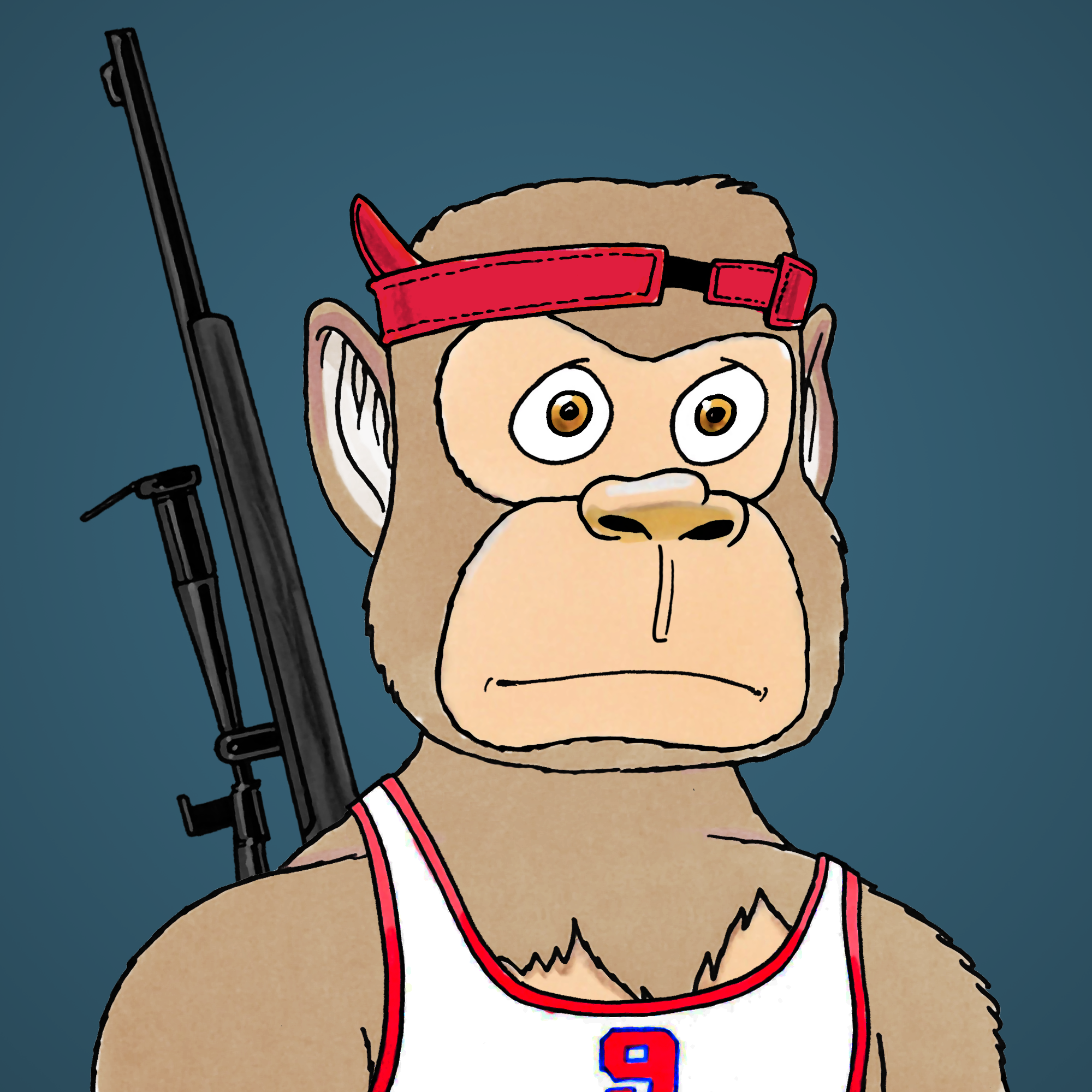 George Trosley - Jungle Freaks - Jungle Freak 9538 - NFT # 9538