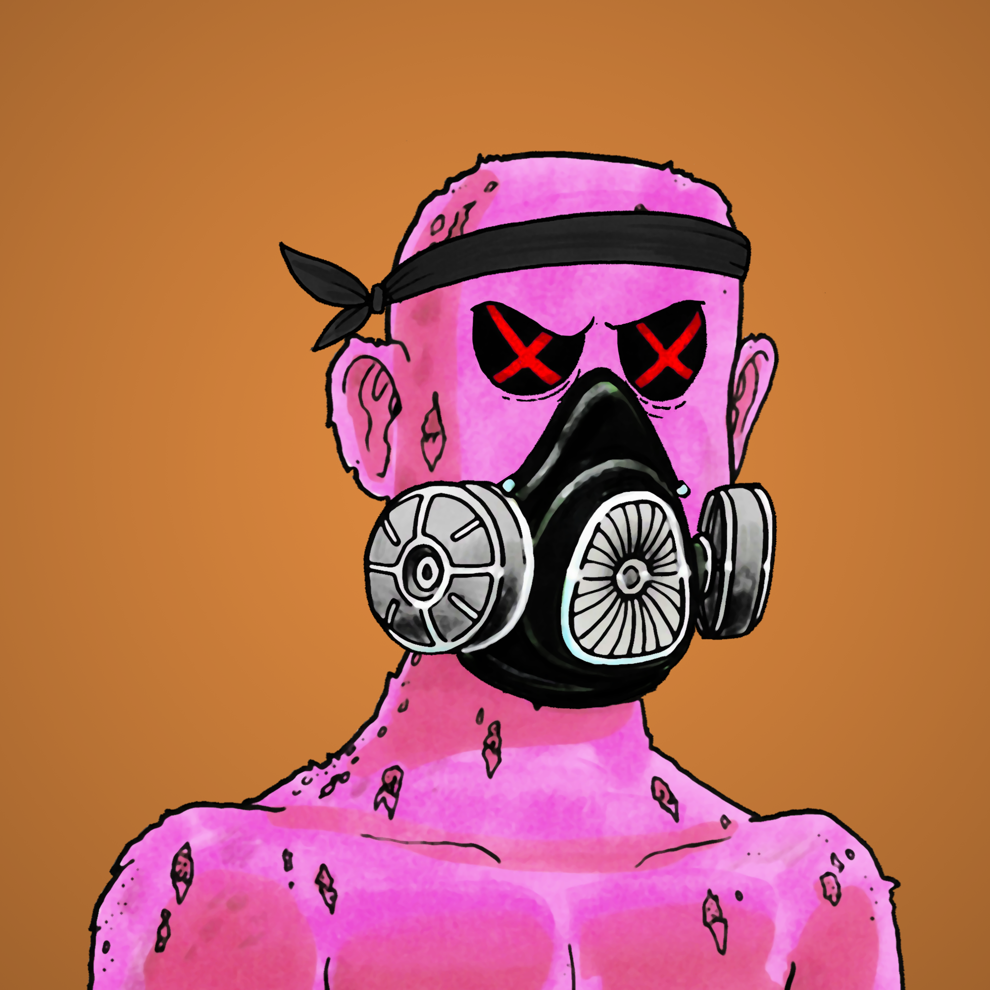 George Trosley - Jungle Freaks - Jungle Freak 9546 - NFT # 9546