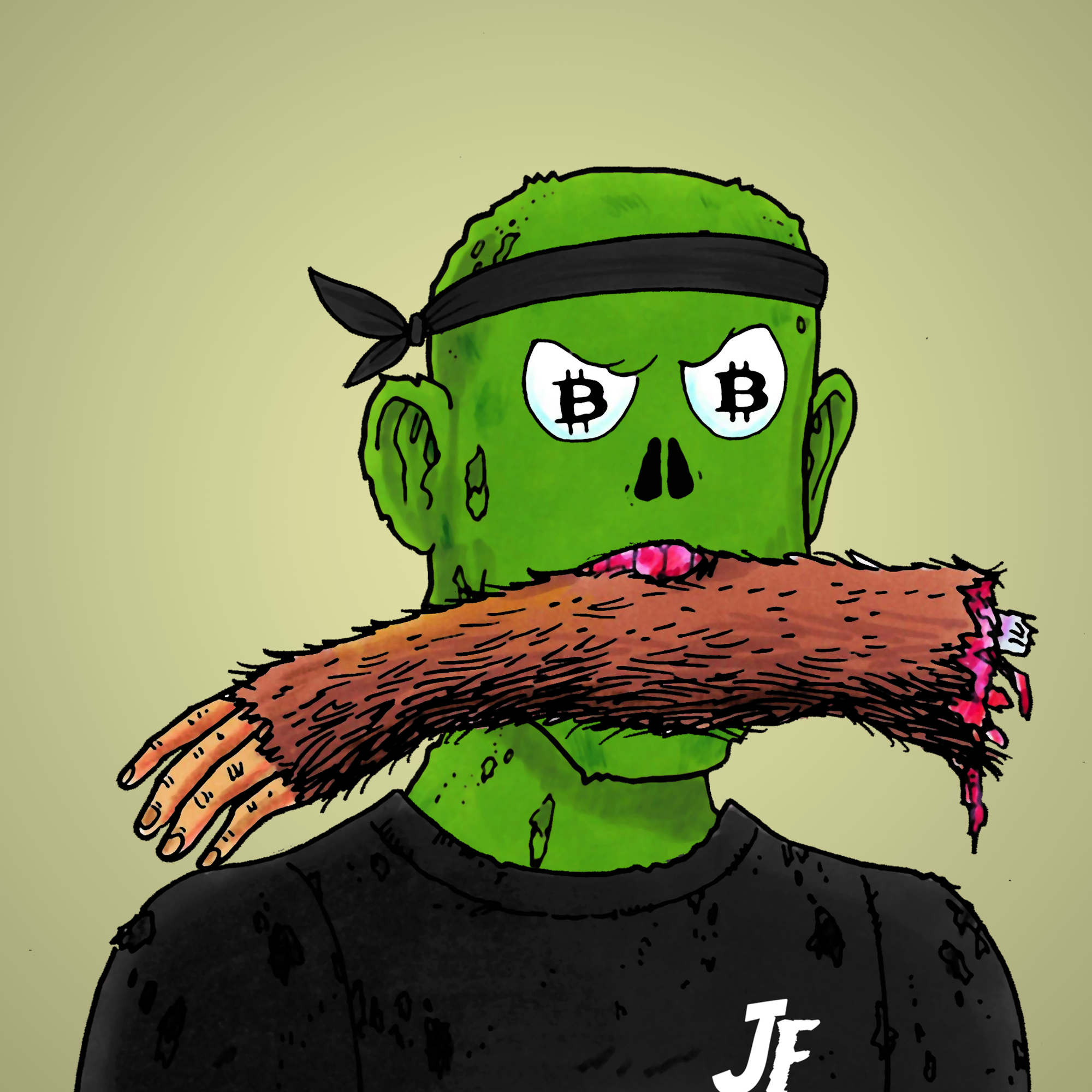 George Trosley - Jungle Freaks - Jungle Freak 9547 - NFT # 9547