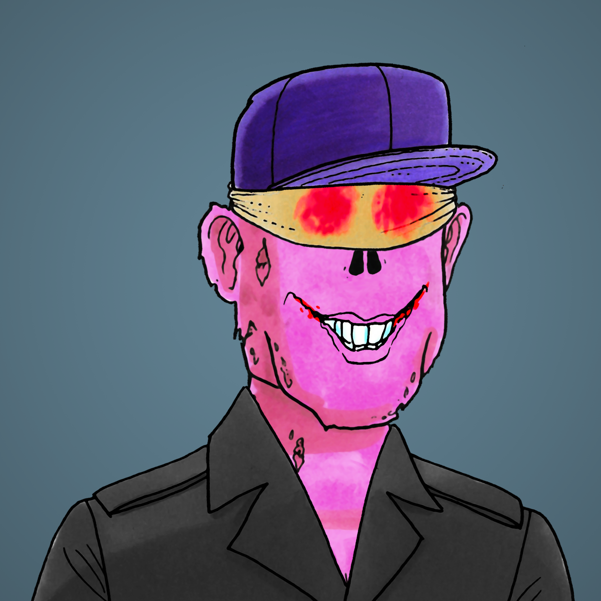 George Trosley - Jungle Freaks - Jungle Freak 9550 - NFT # 9550