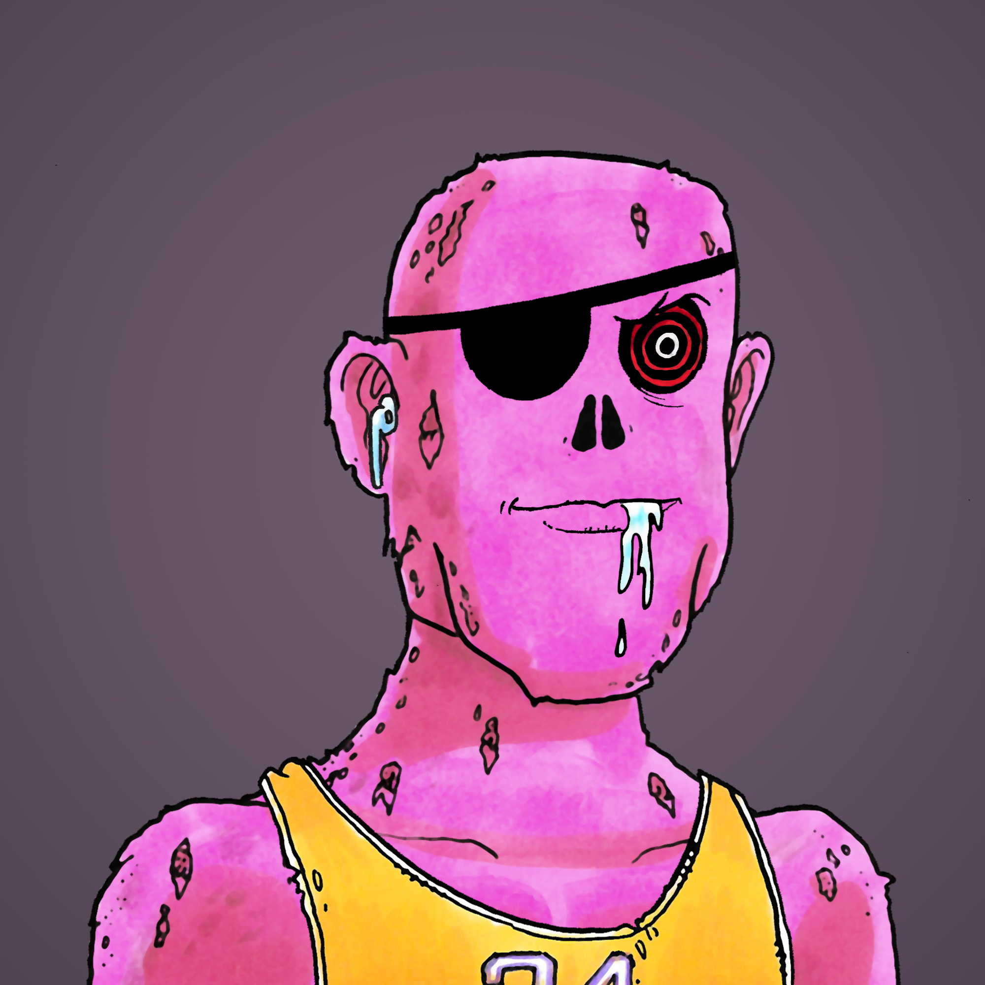 George Trosley - Jungle Freaks - Jungle Freak 9552 - NFT # 9552