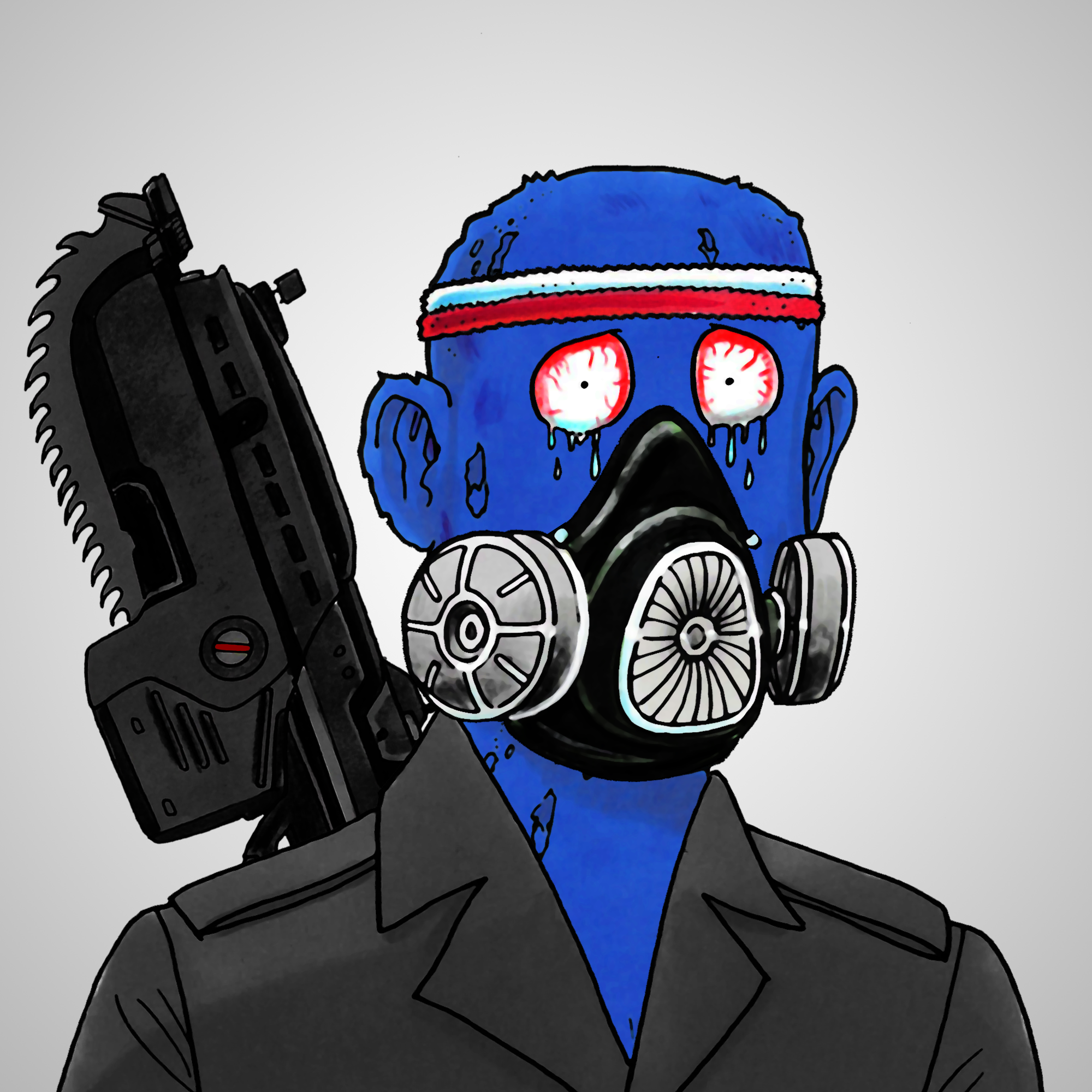 George Trosley - Jungle Freaks - Jungle Freak 9555 - NFT # 9555