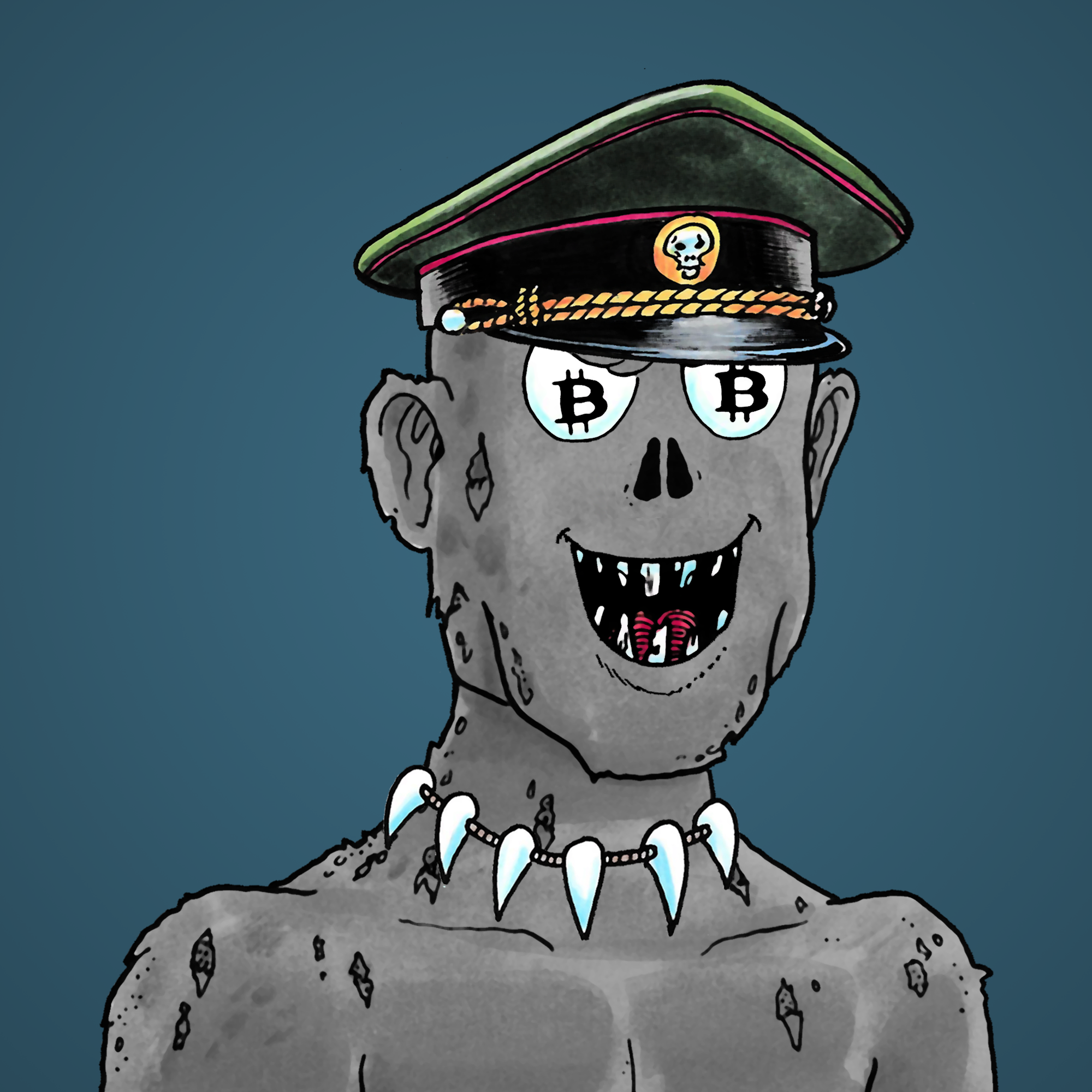 George Trosley - Jungle Freaks - Jungle Freak 956 - NFT # 956