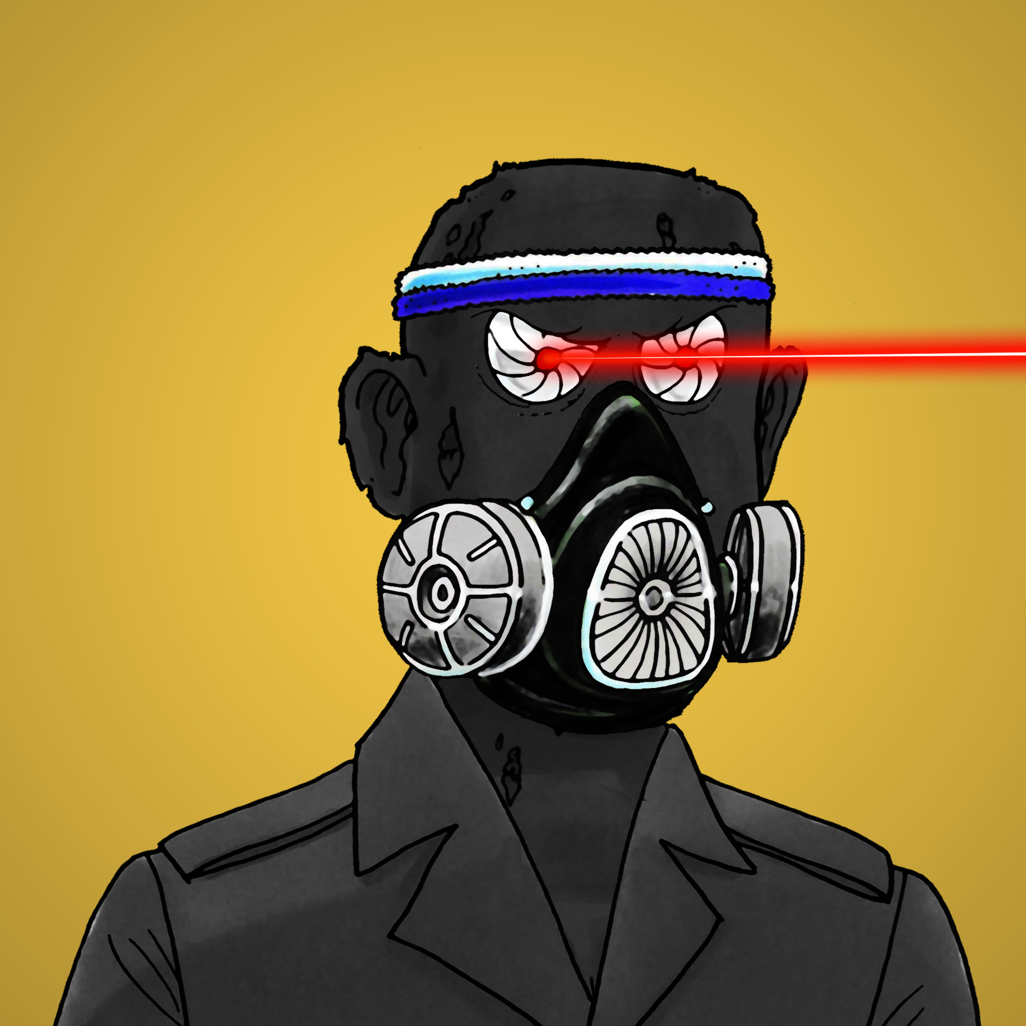 George Trosley - Jungle Freaks - Jungle Freak 9564 - NFT # 9564