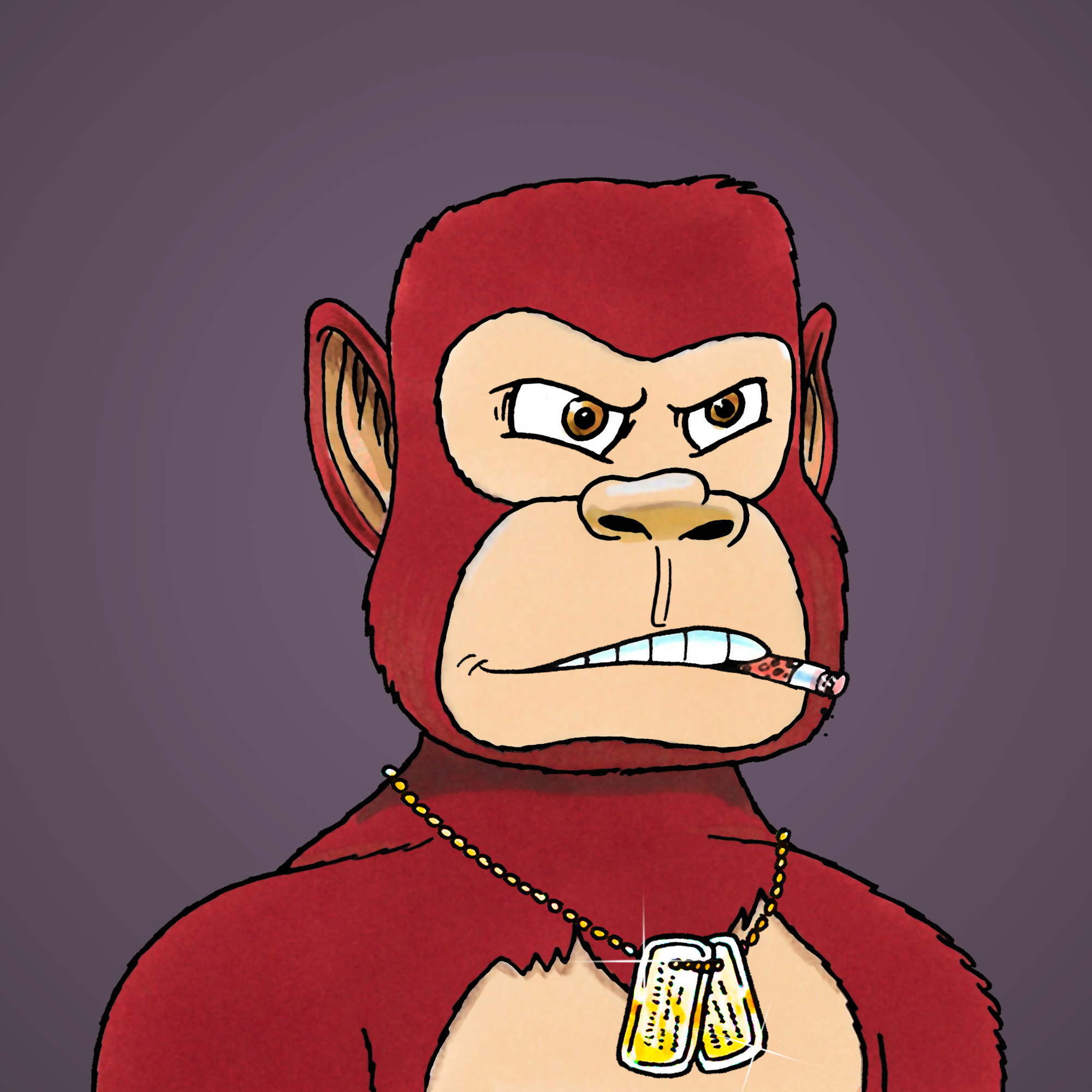 George Trosley - Jungle Freaks - Jungle Freak 9565 - NFT # 9565