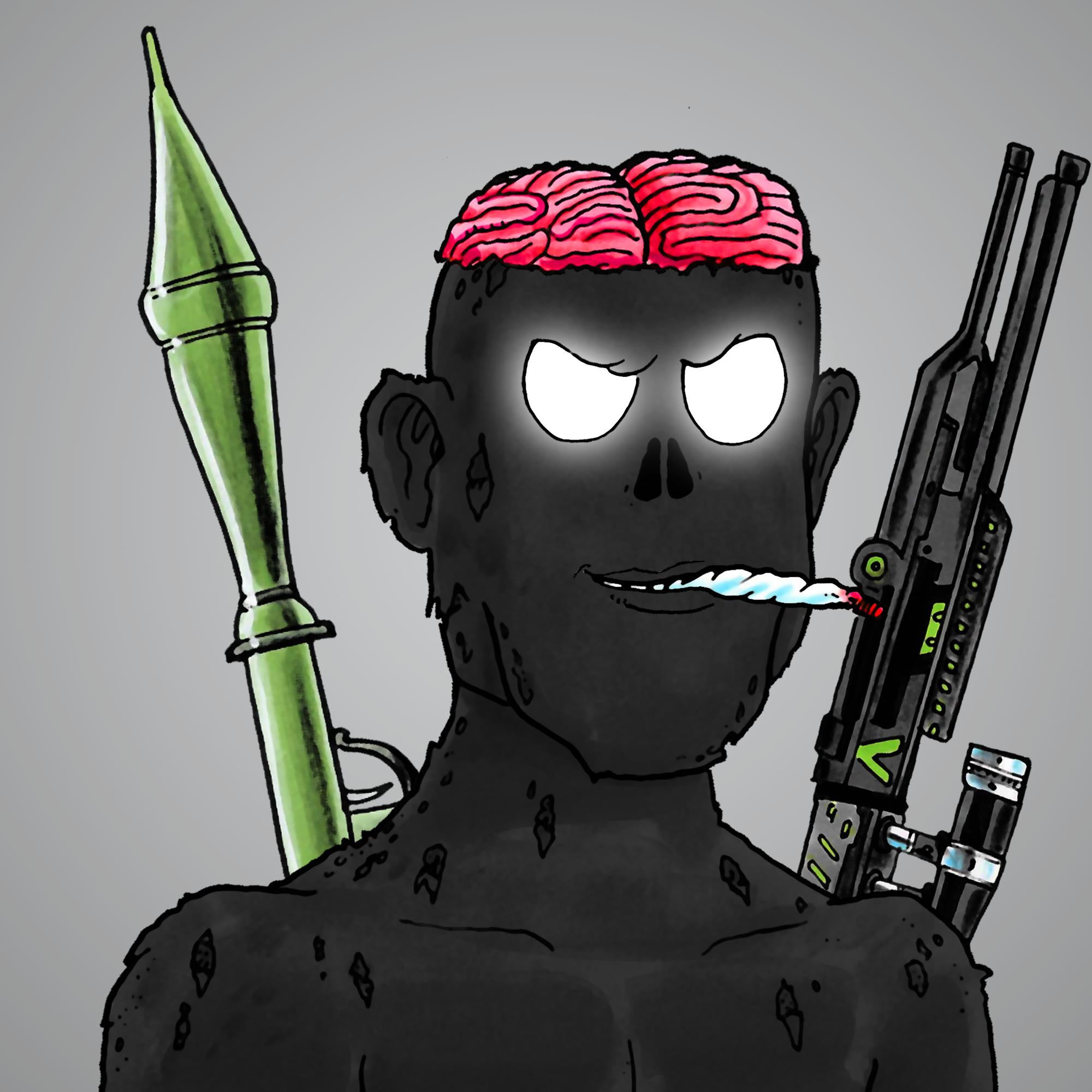 George Trosley - Jungle Freaks - Jungle Freak 957 - NFT # 957