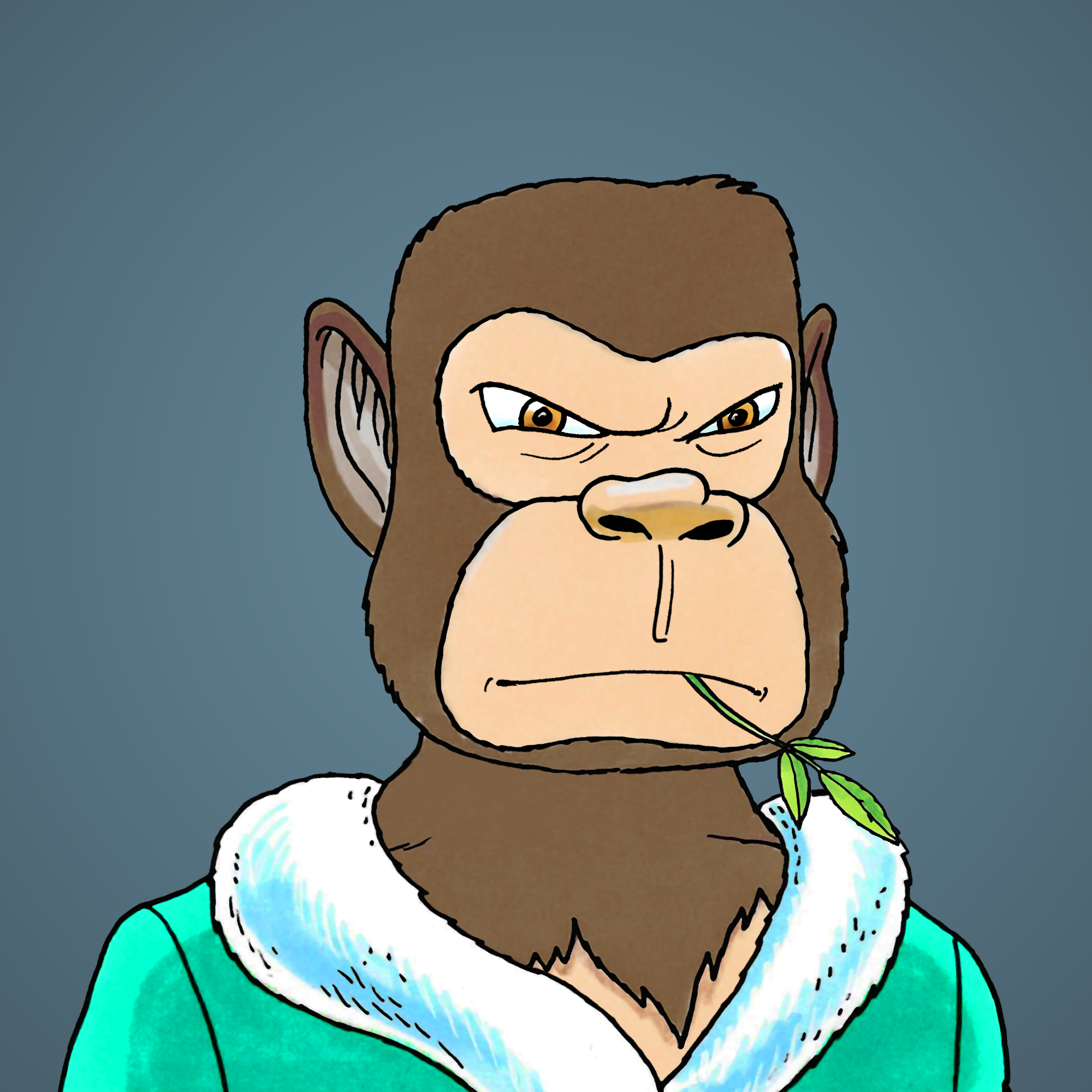 George Trosley - Jungle Freaks - Jungle Freak 9597 - NFT # 9597